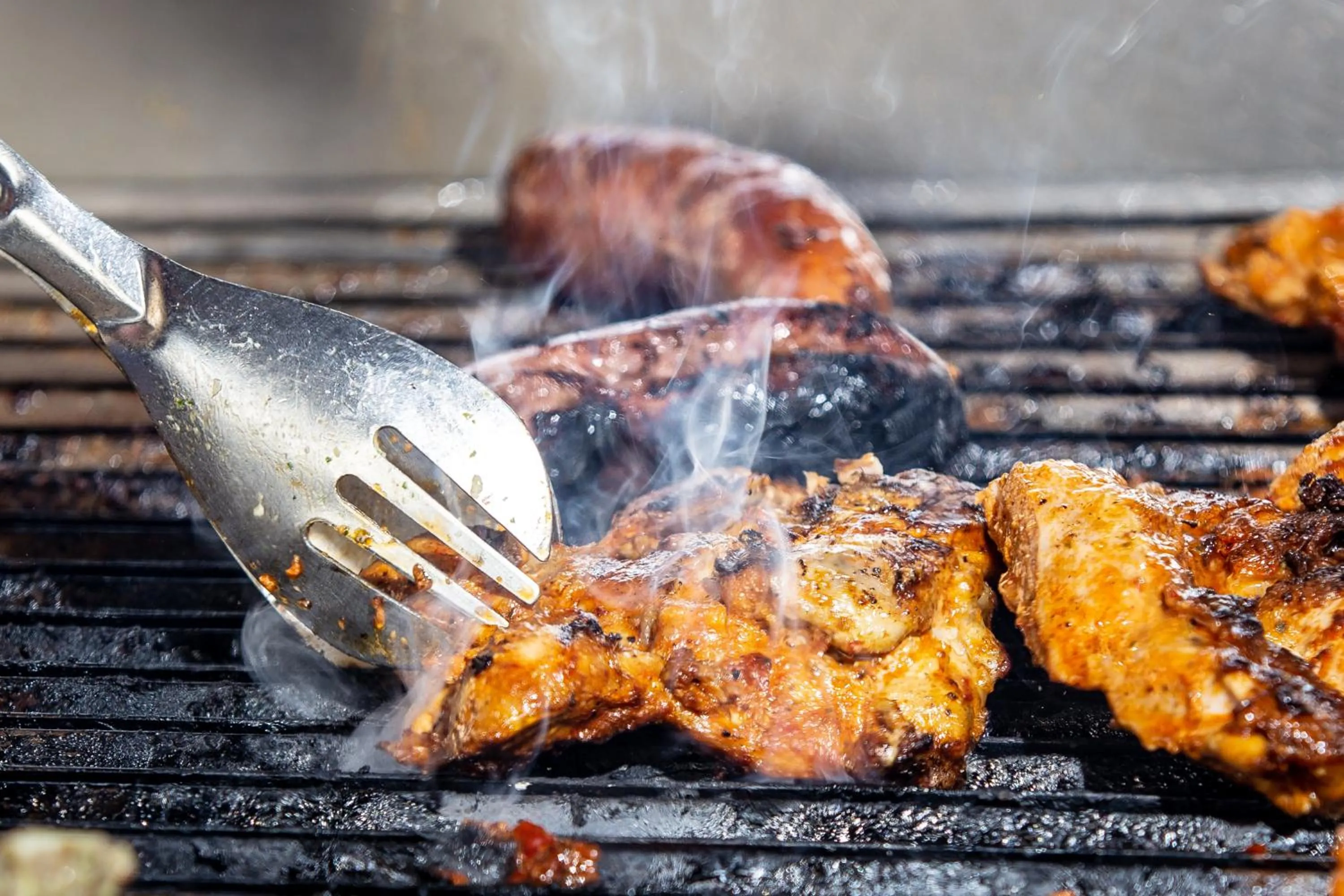 BBQ facilities in Atlantic Holiday Hotel