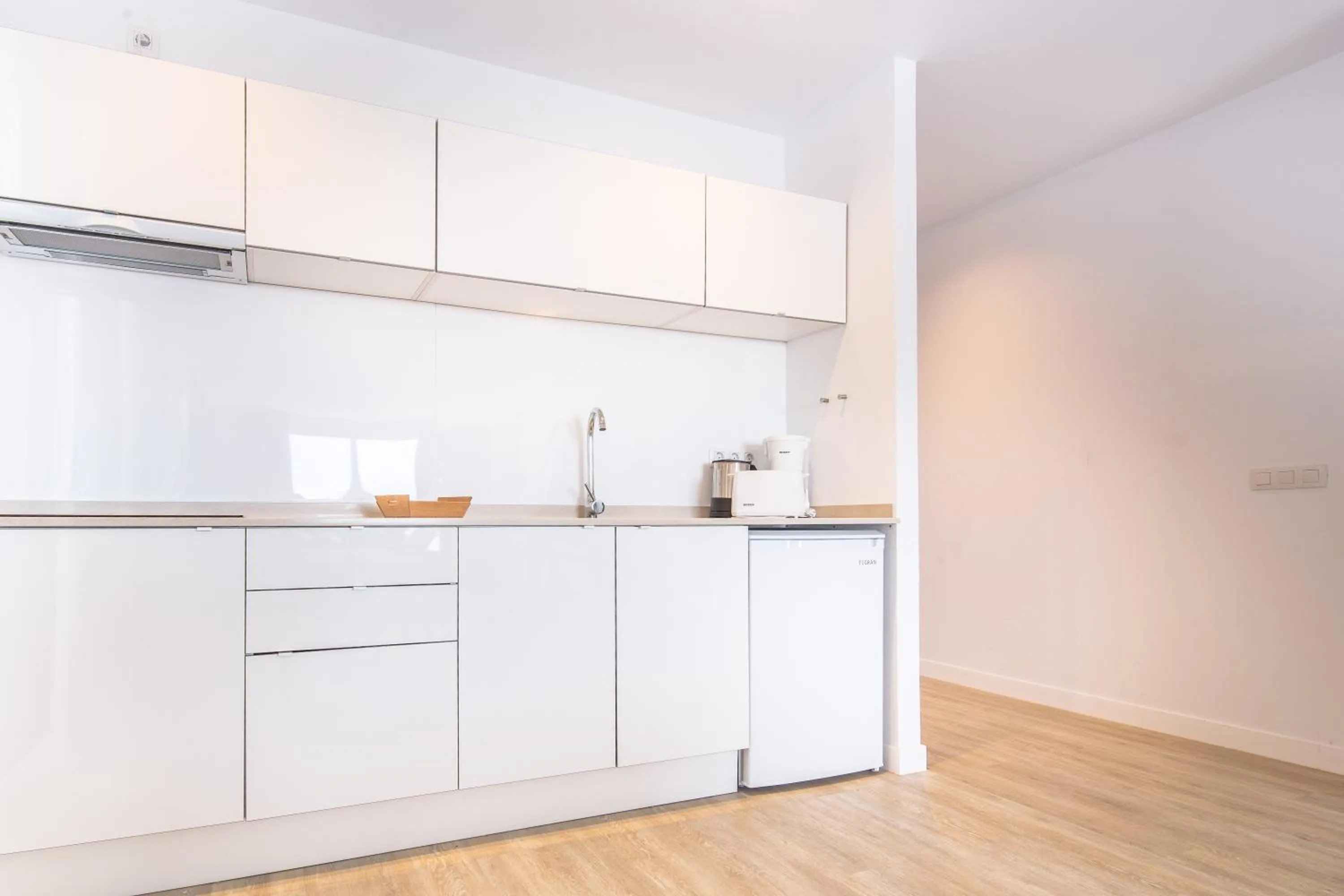 Kitchen or kitchenette in Atlantic Holiday Hotel