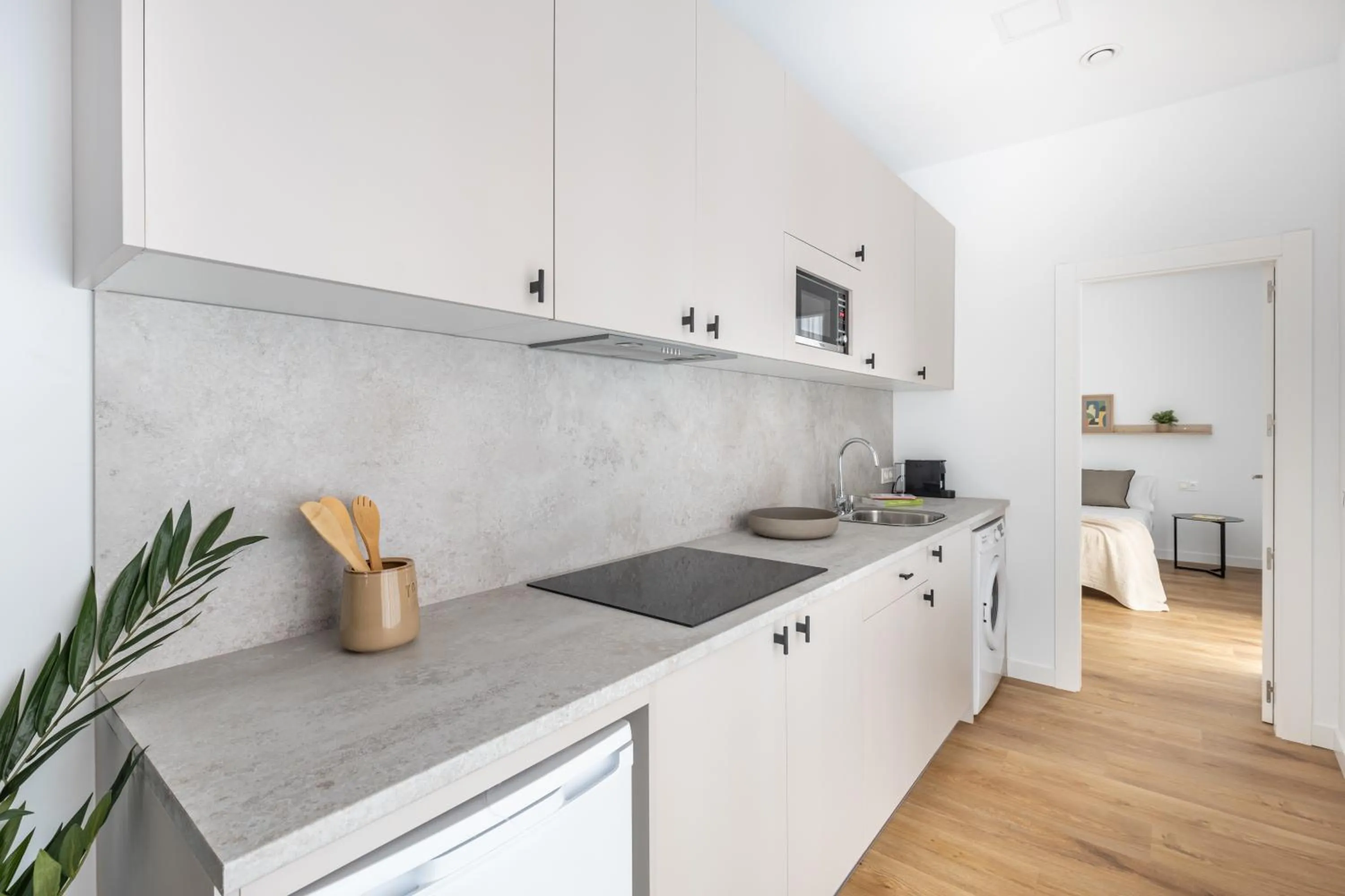 Kitchen or kitchenette in Líbere Ciudad Real