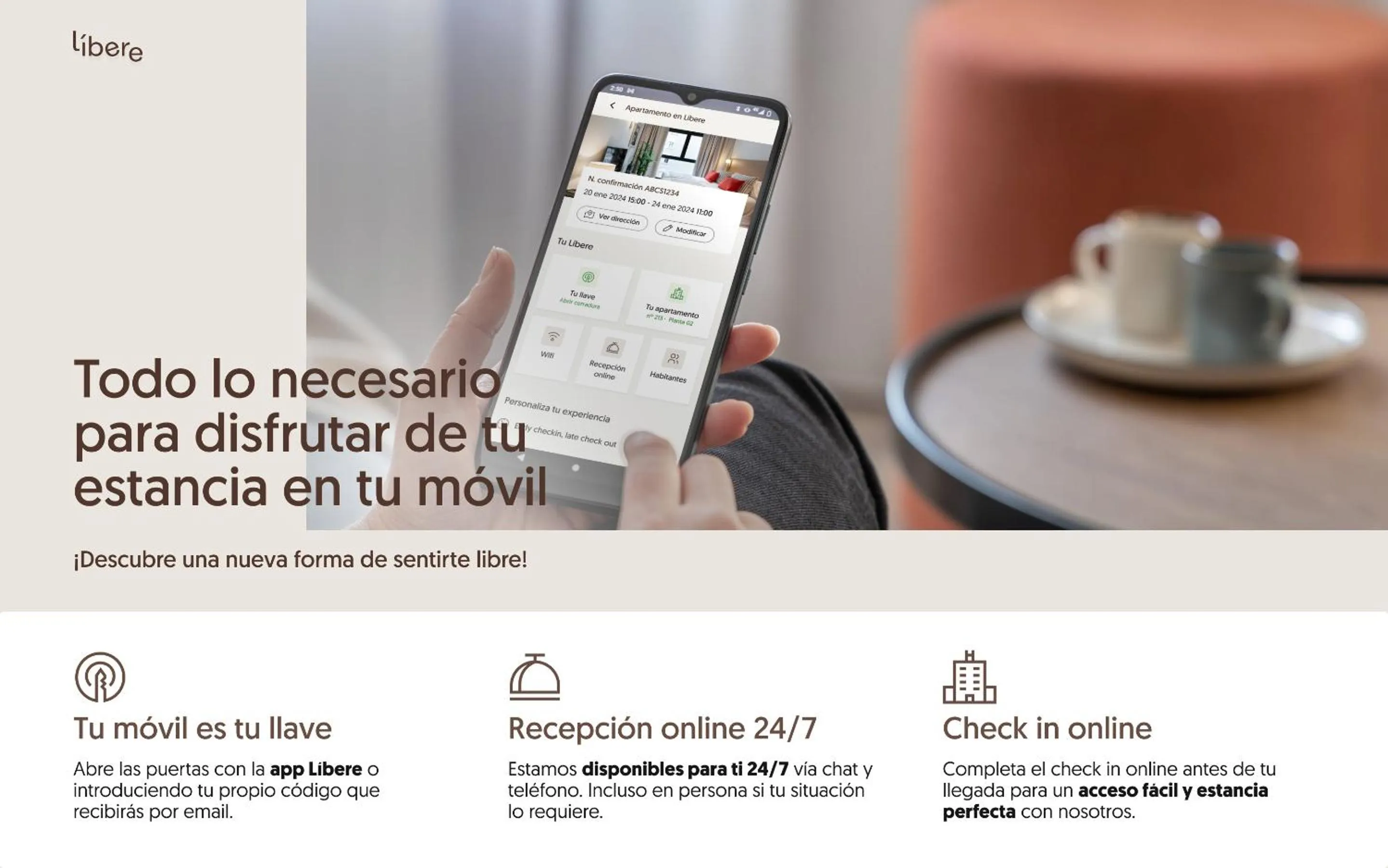 Text overlay in Líbere Ciudad Real