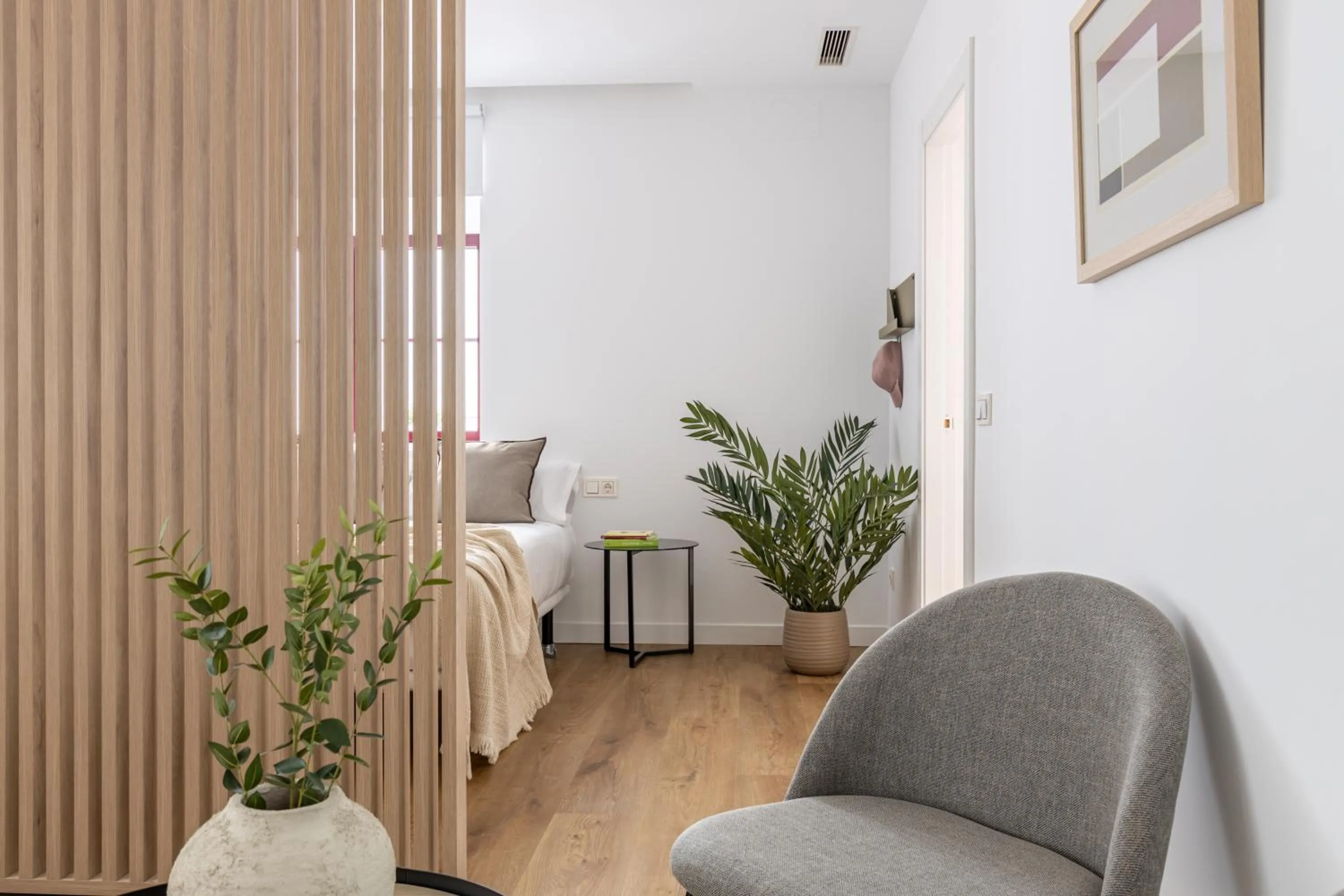Living room, Bed in Líbere Ciudad Real