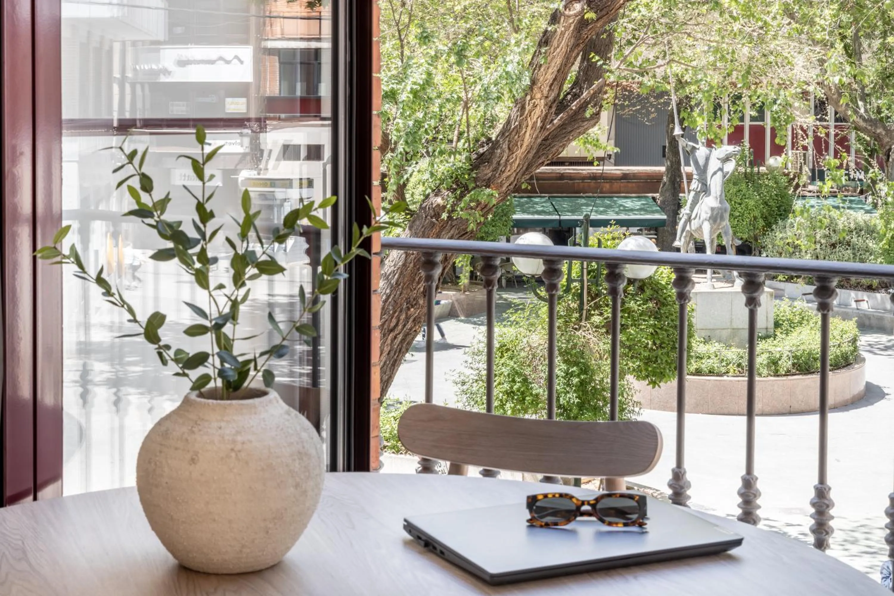 Quiet street view in Líbere Ciudad Real