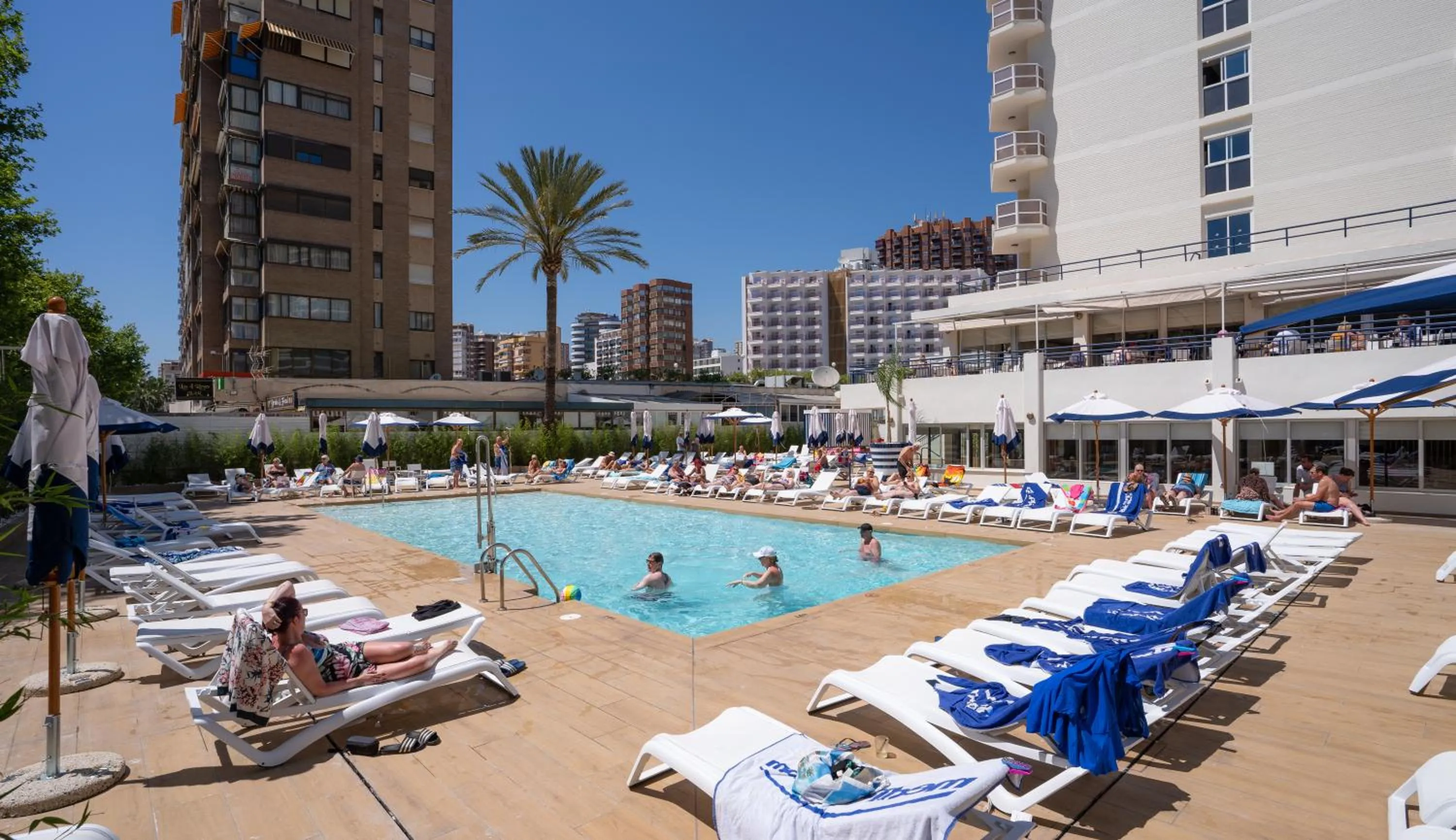 Balcony/Terrace in Medplaya Hotel Riudor - Adults Recommended