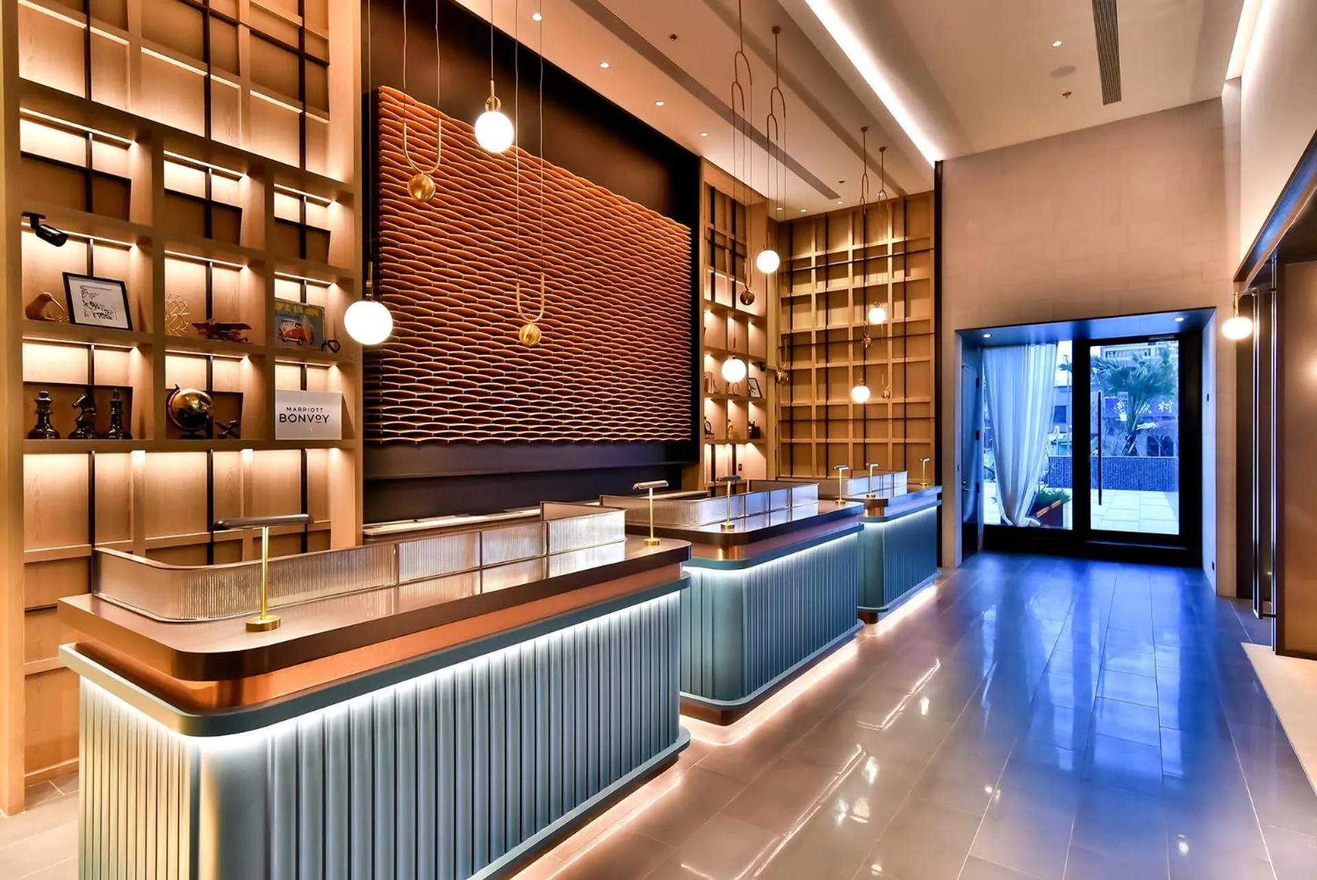 Lobby or reception in Four Points by Sheraton Taipei Bali