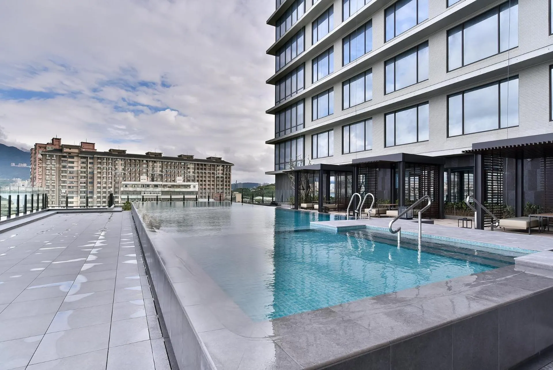 Swimming pool in Four Points by Sheraton Taipei Bali