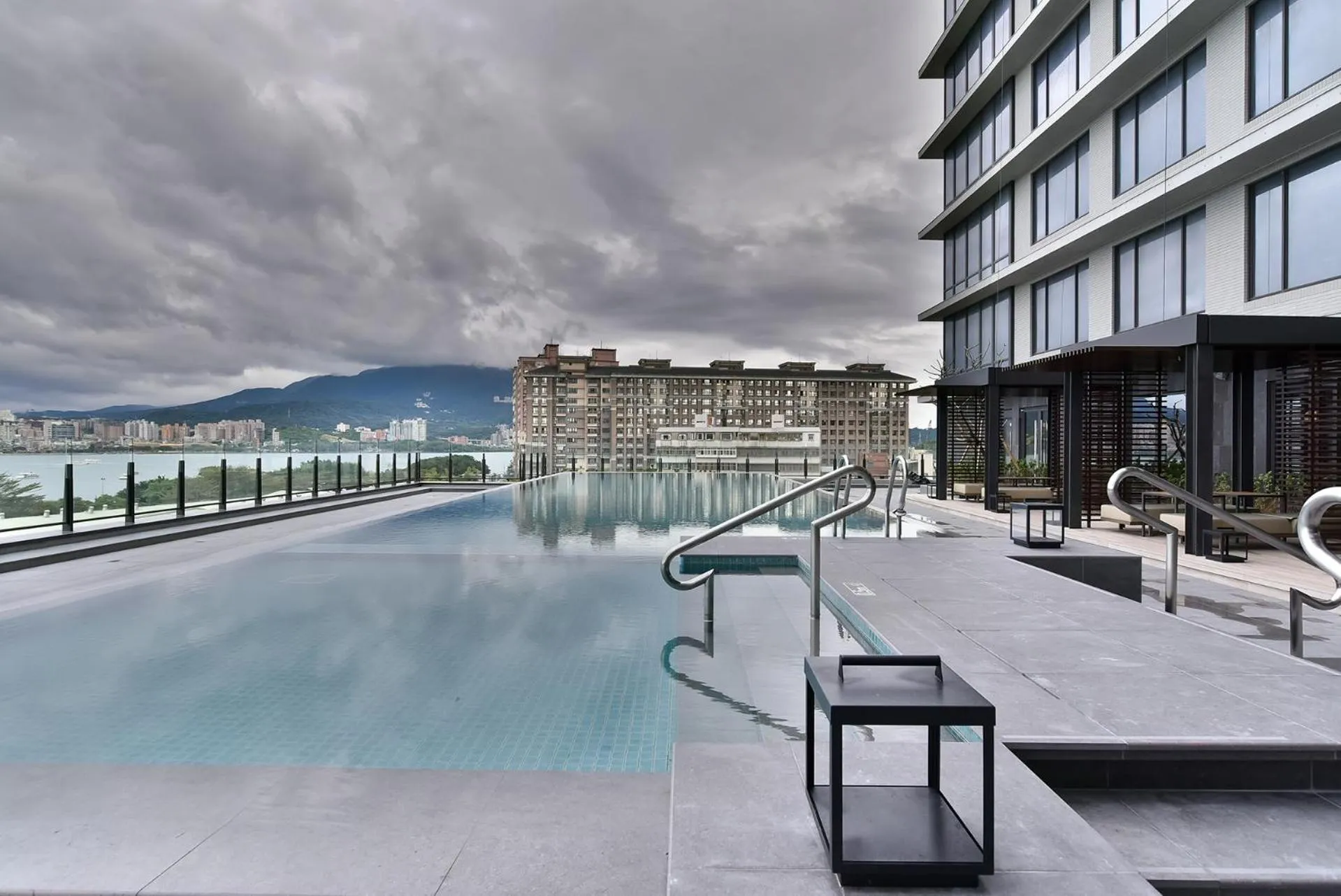 Swimming pool in Four Points by Sheraton Taipei Bali