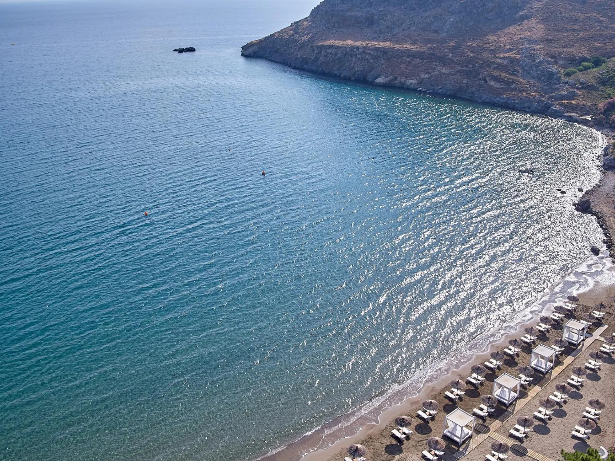 Natural landscape in Lindos Blu Luxury Hotel-Adults only
