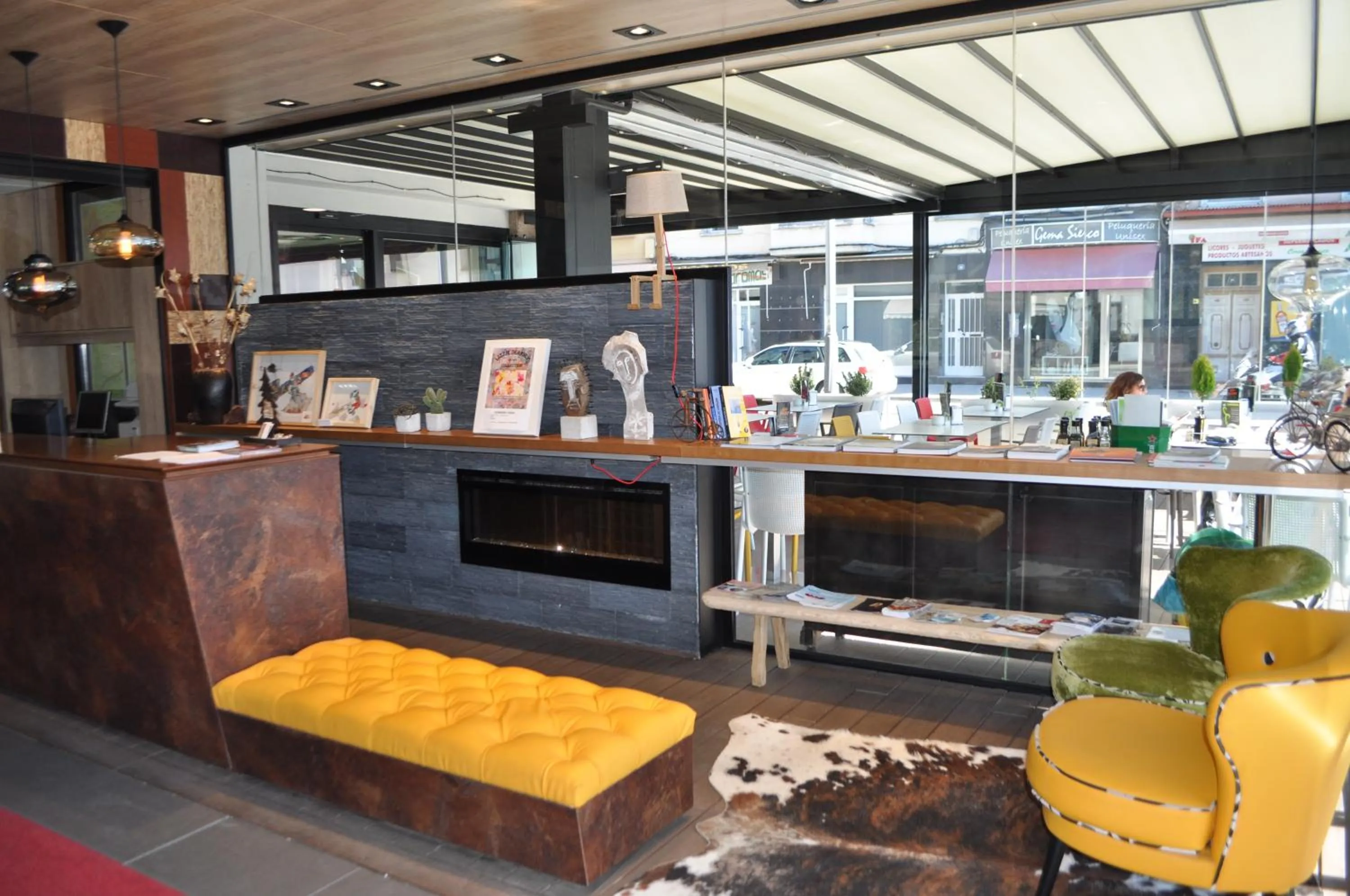 Lobby or reception in Hotel Sanchez