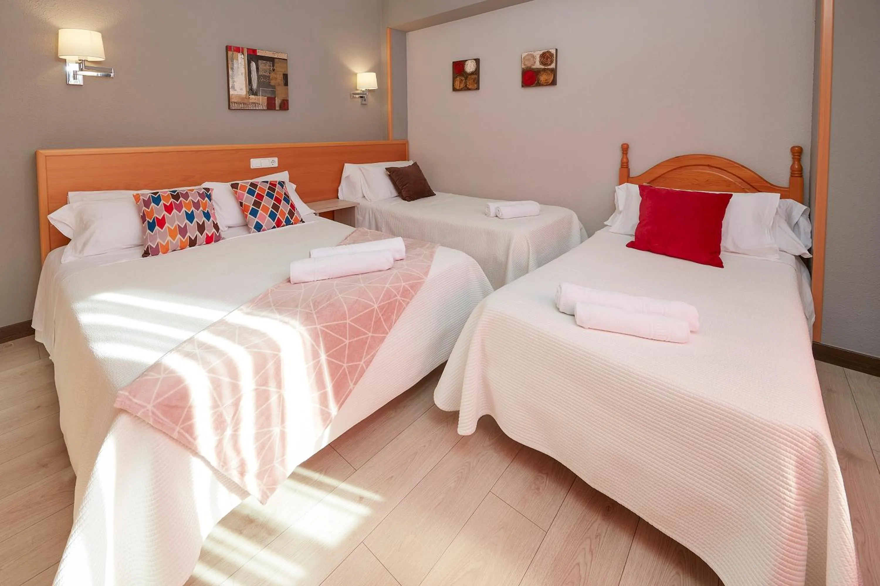 Bed in Hotel Sanchez