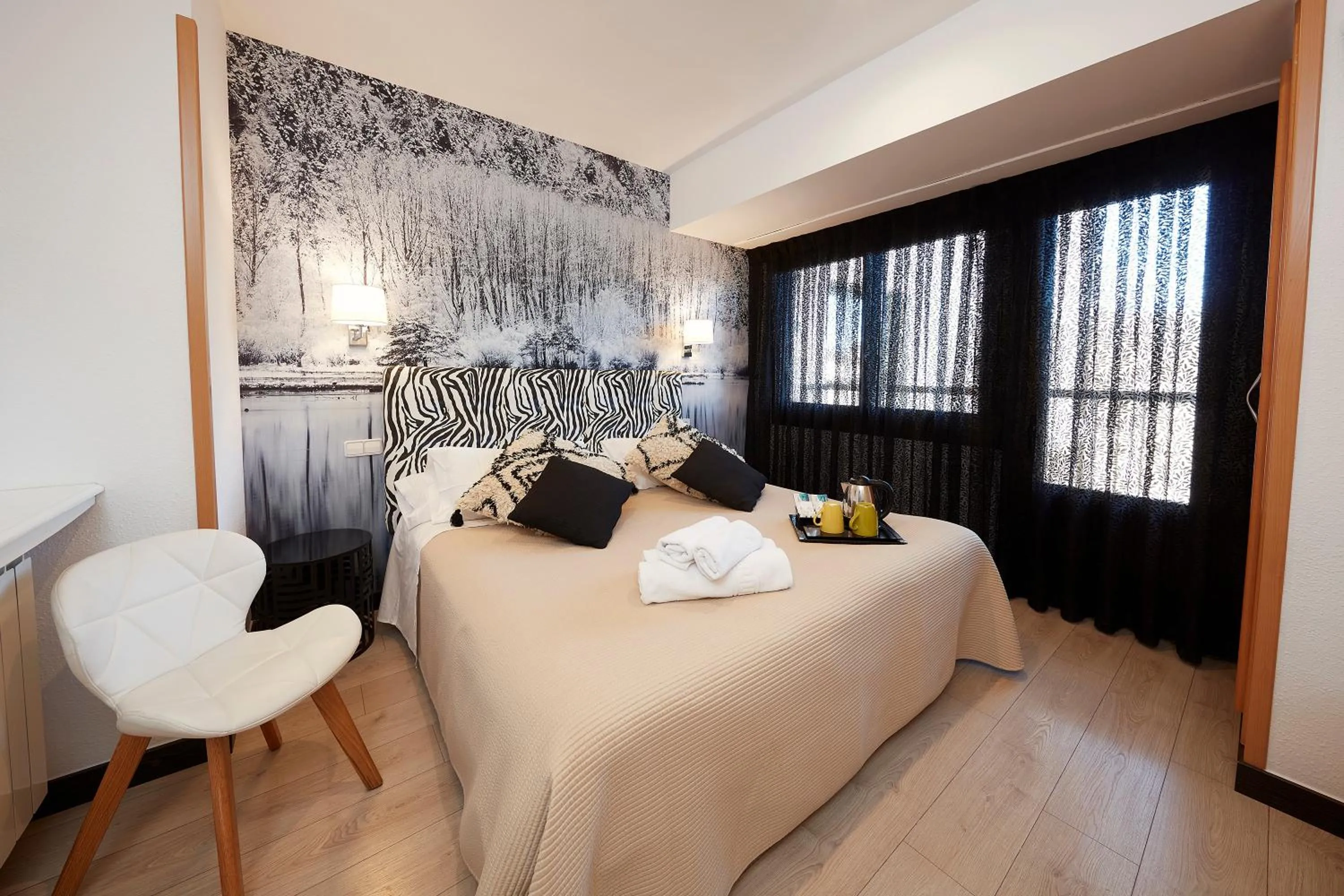 Bed in Hotel Sanchez