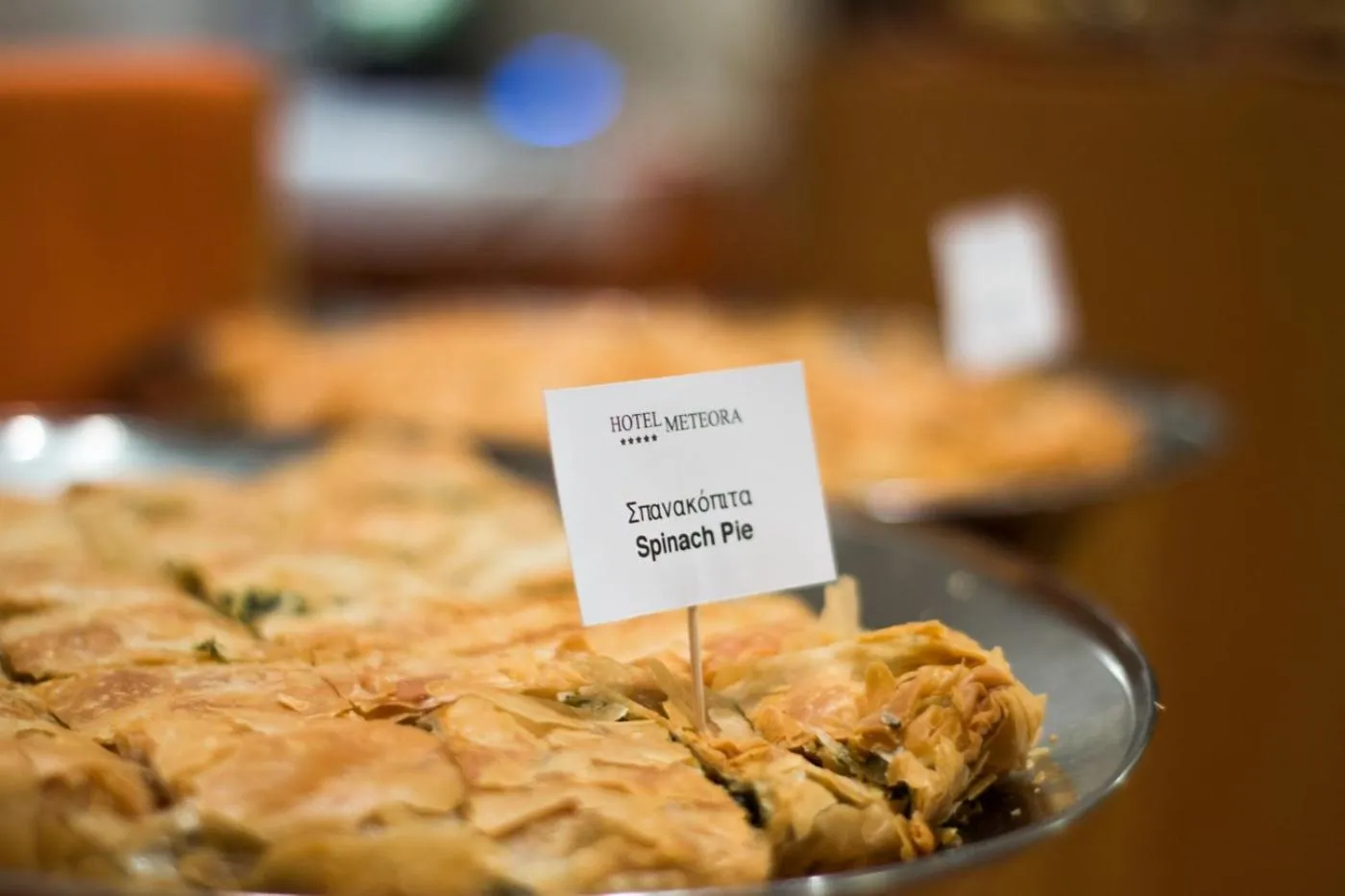 Food and drinks in Meteora Hotel at Kastraki