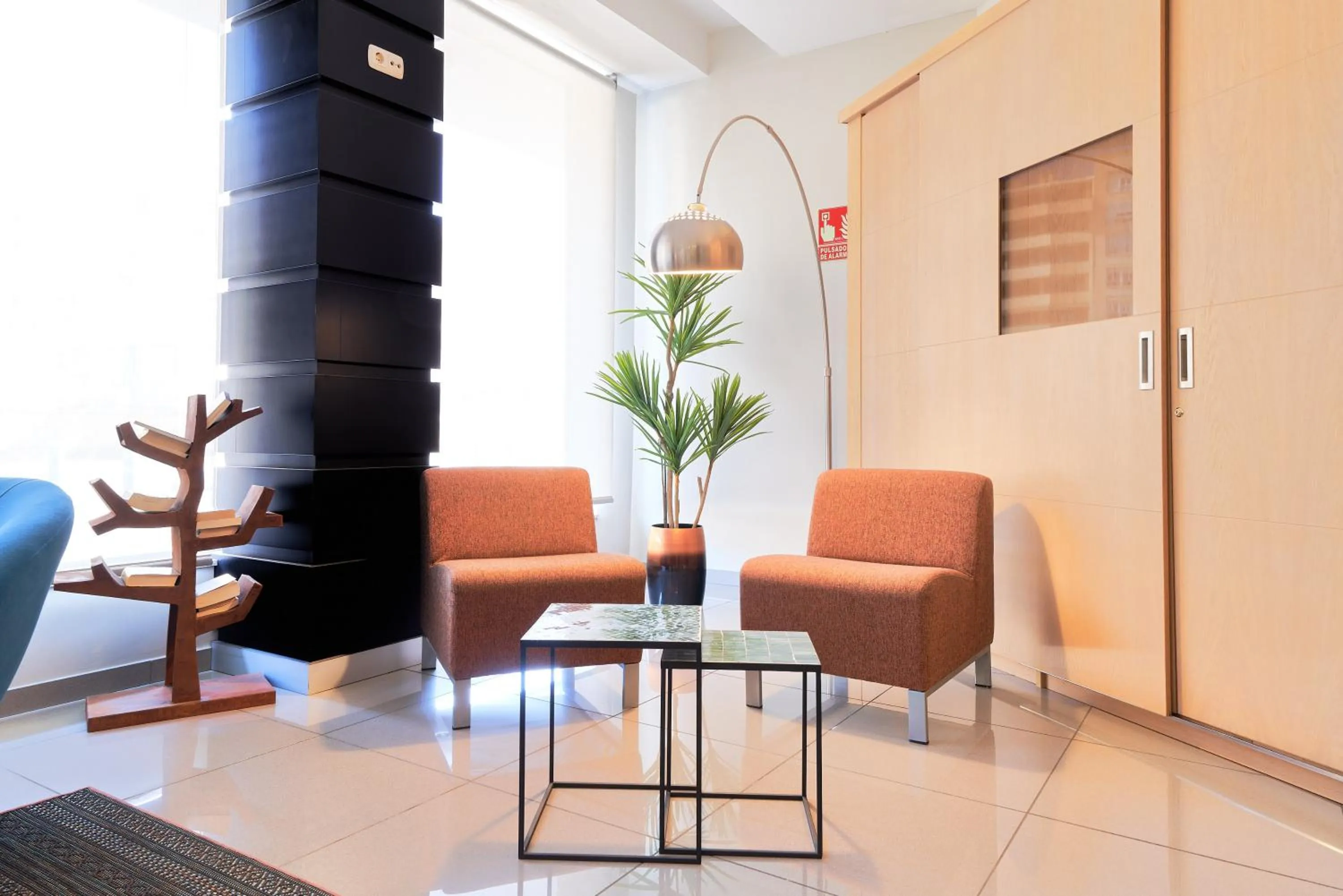 Seating area in Hotel Guadalmedina