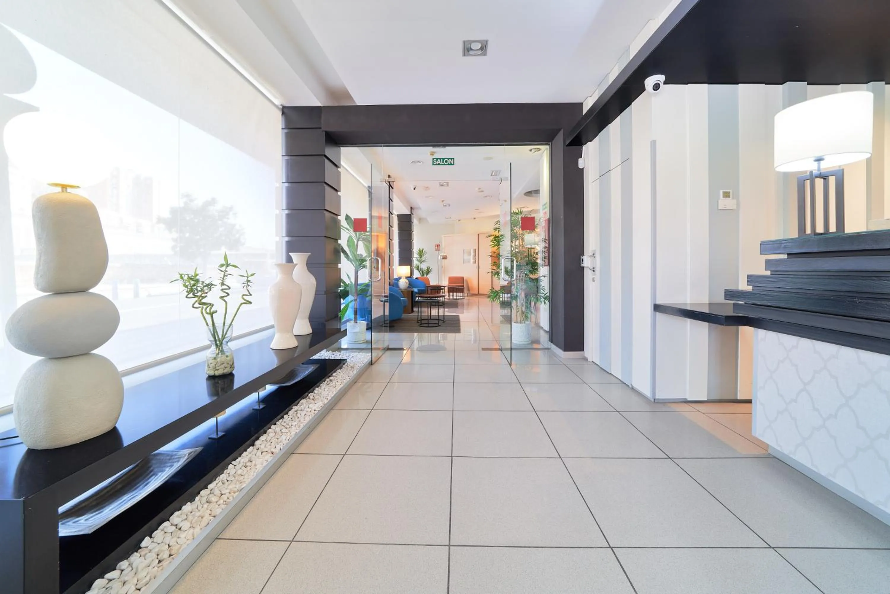 Lobby or reception in Hotel Guadalmedina