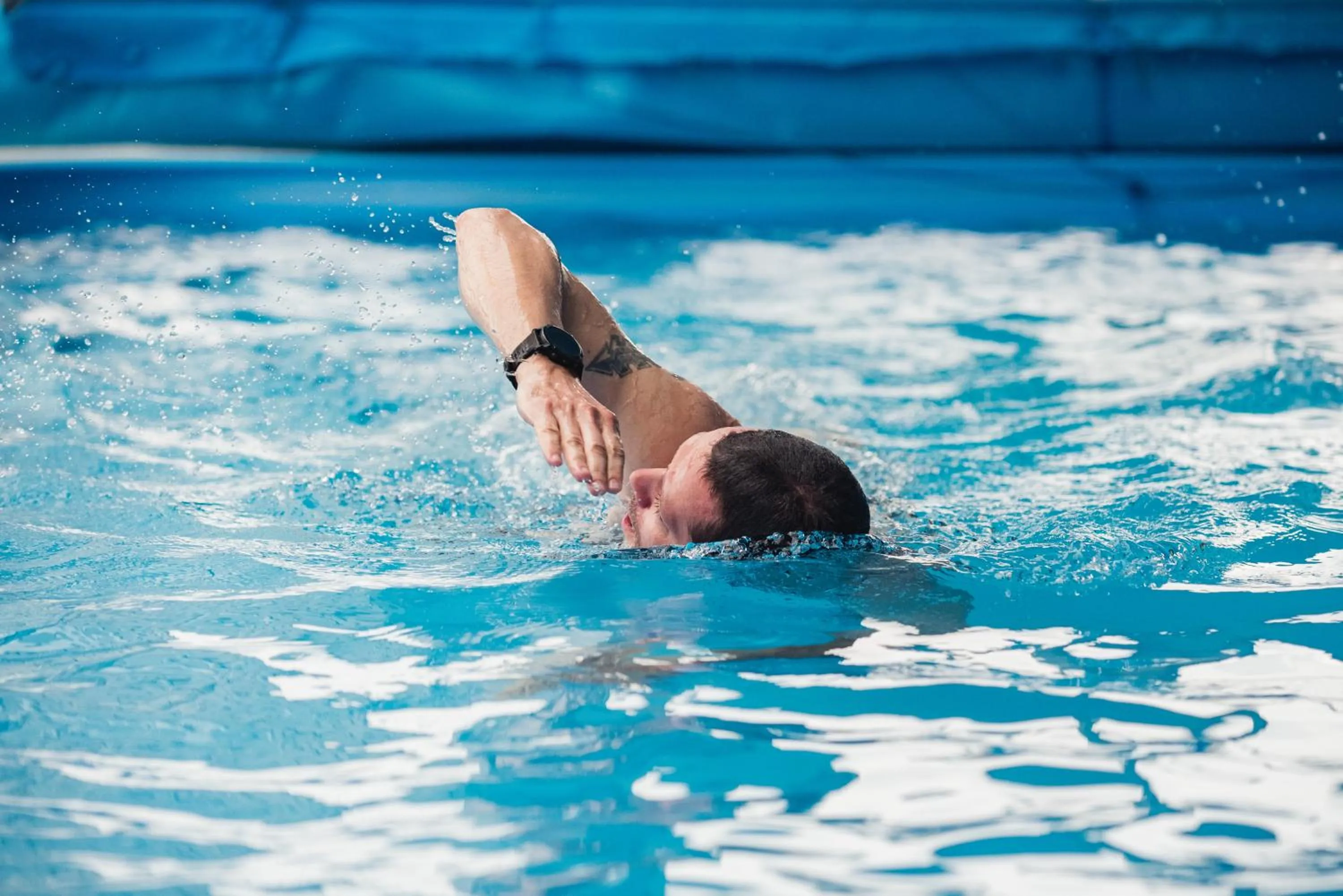Swimming pool in HOTEL AGRI