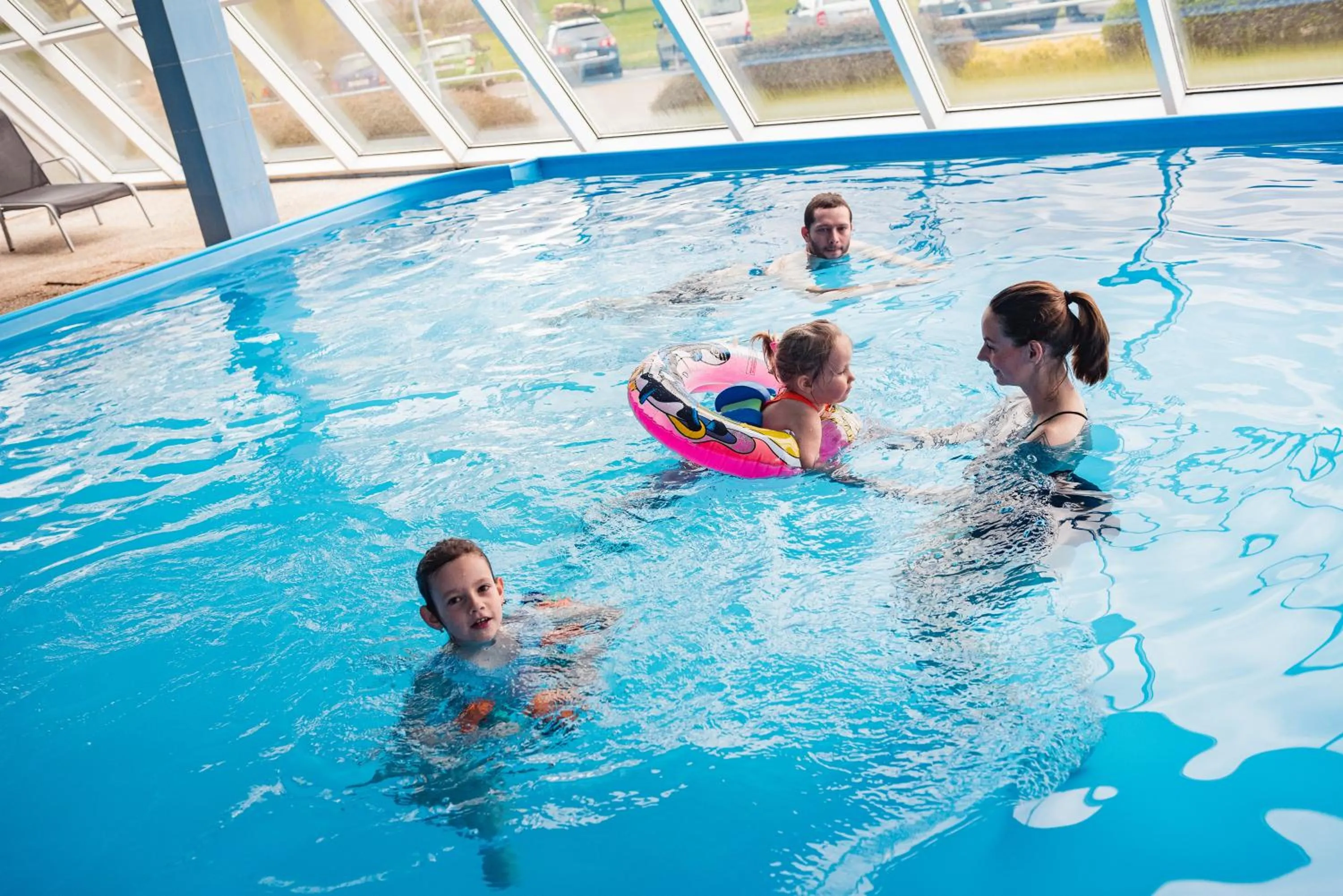 Swimming pool in HOTEL AGRI