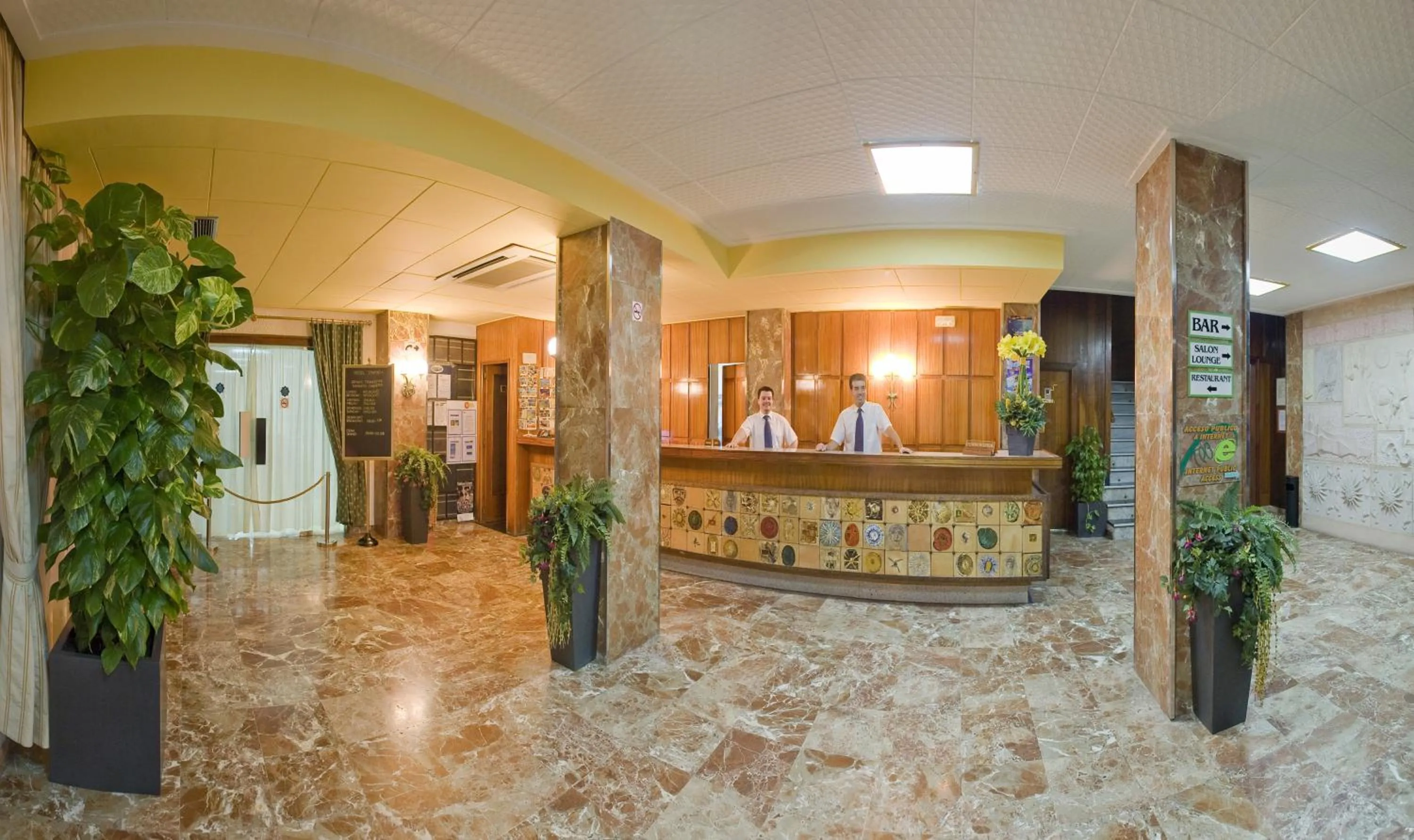 Lobby or reception in Hotel Tropical