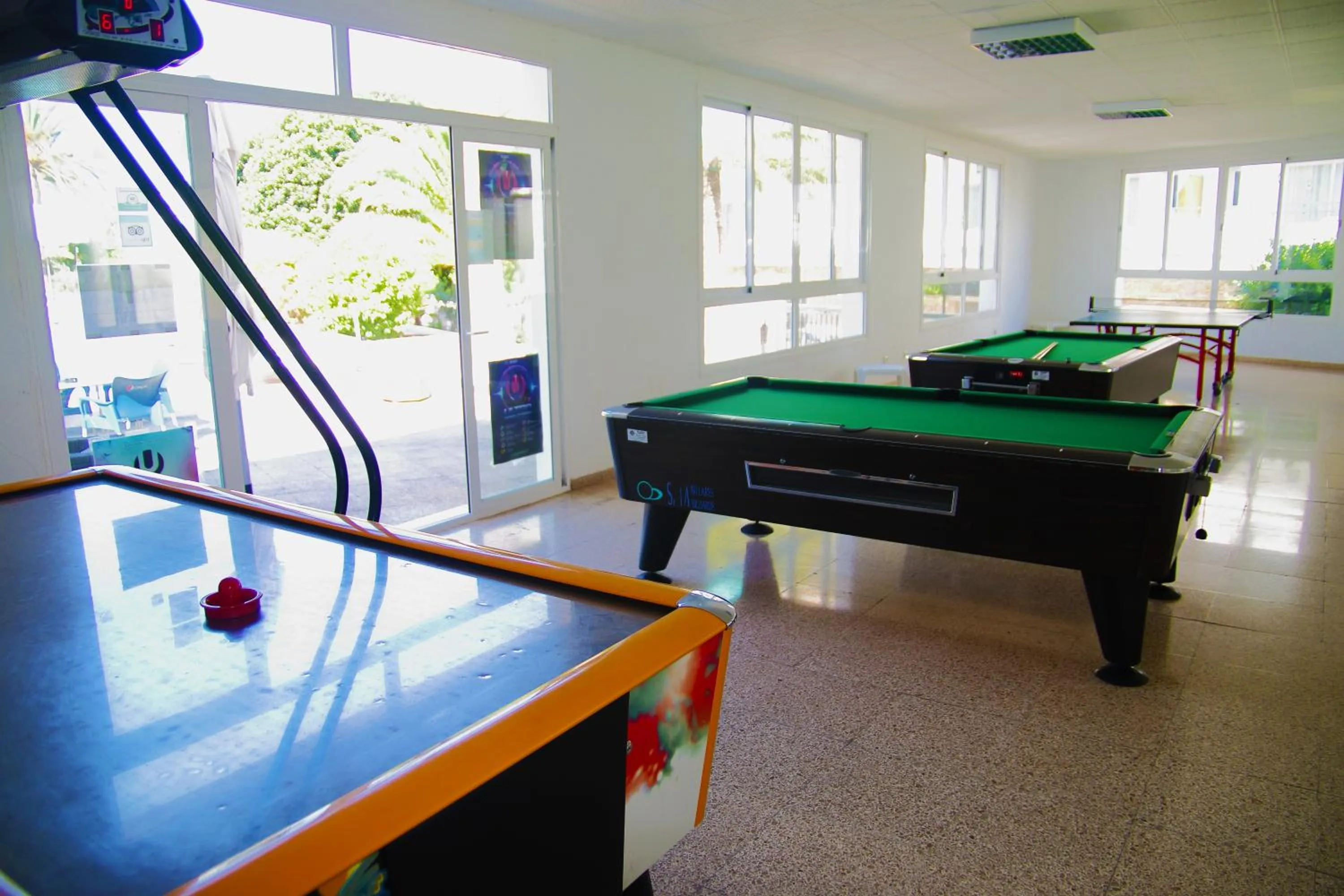 Billiard in Hotel Tropical