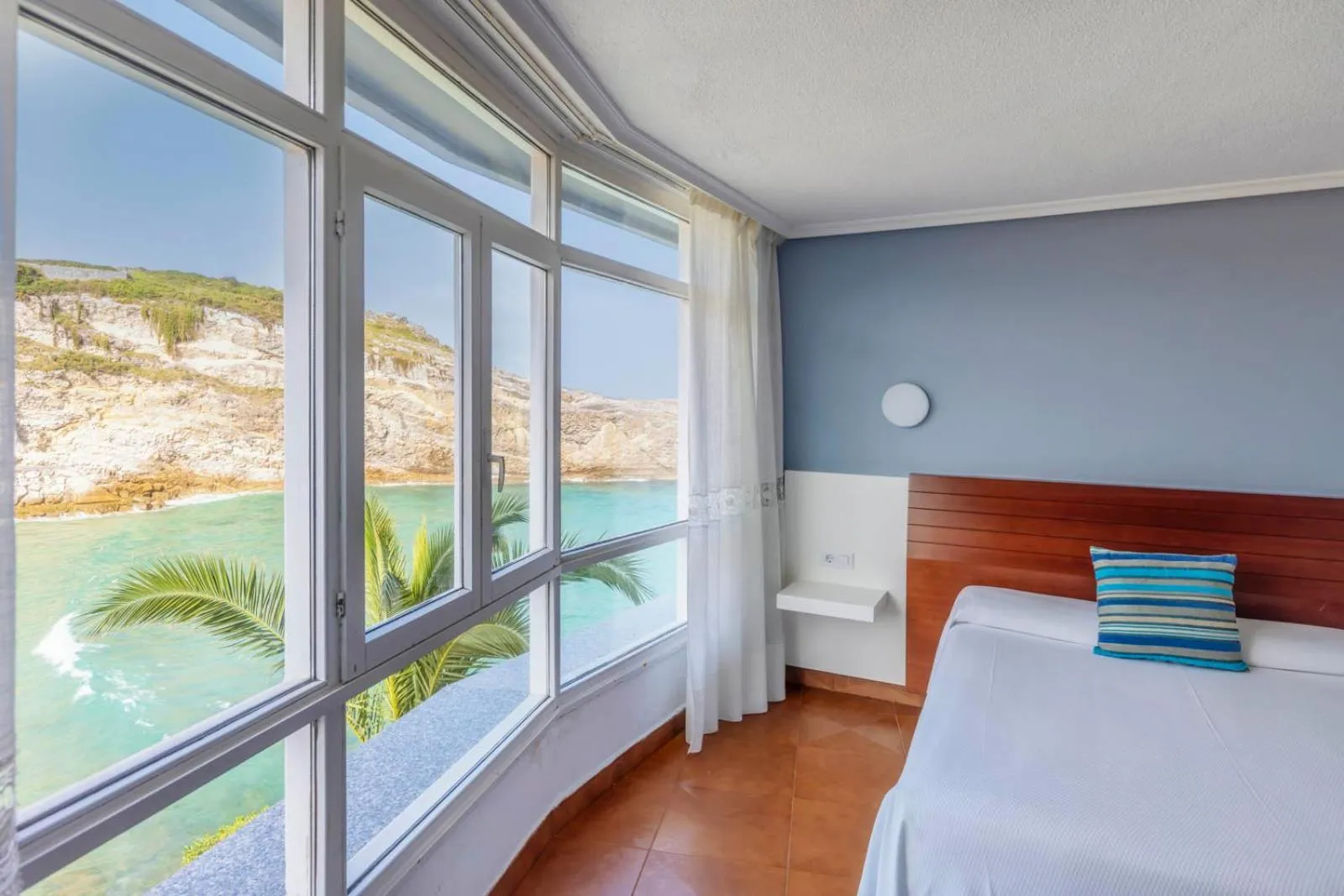 Bed in Hotel Sablón