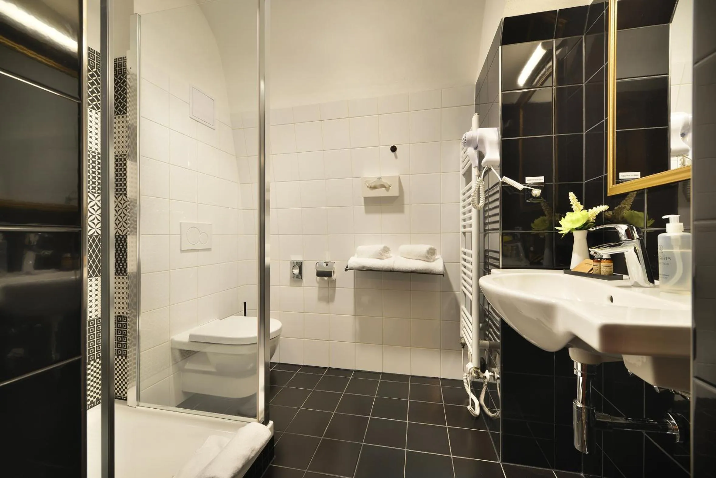 Shower in City Hotel Morris