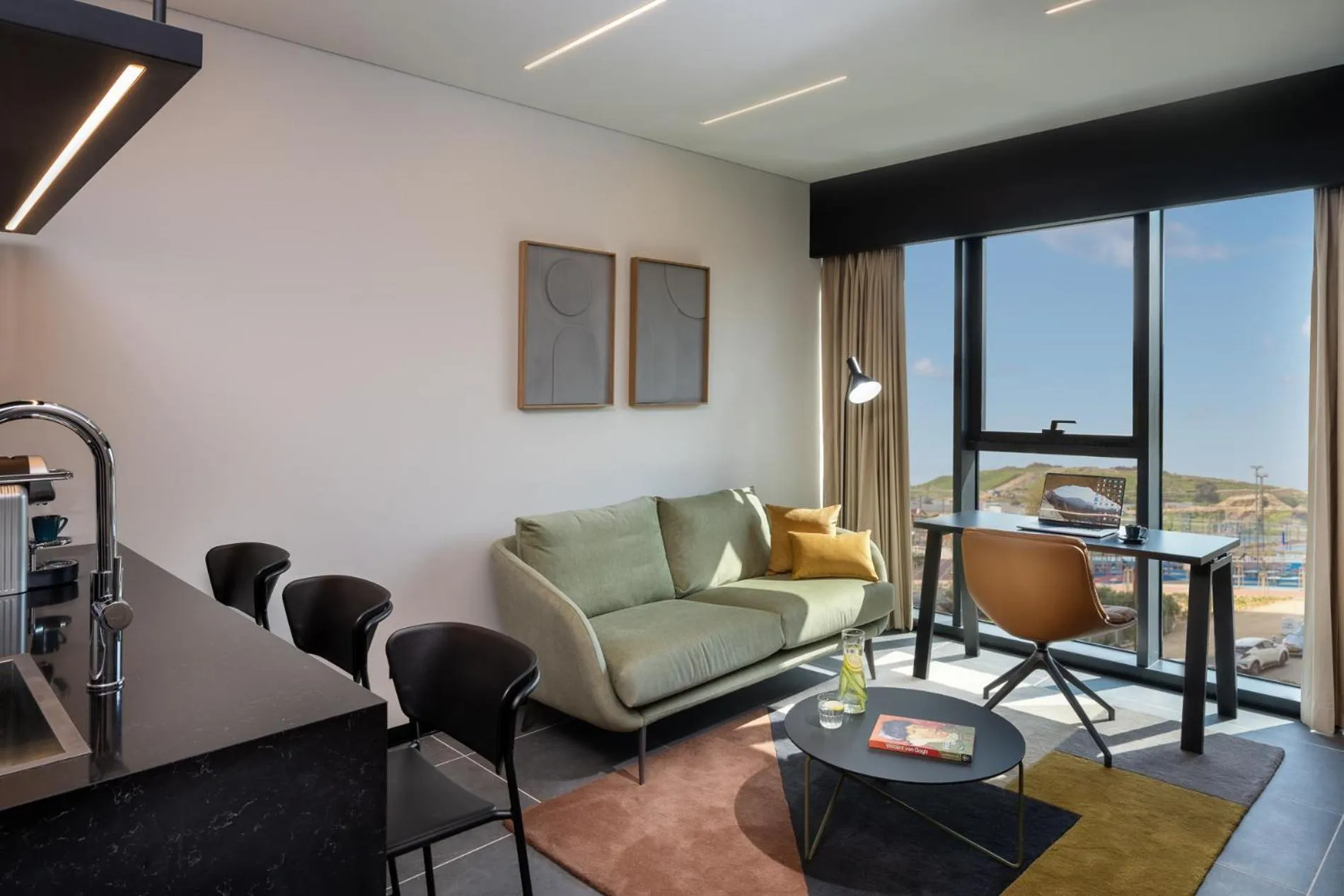 Living room in master Bat Yam