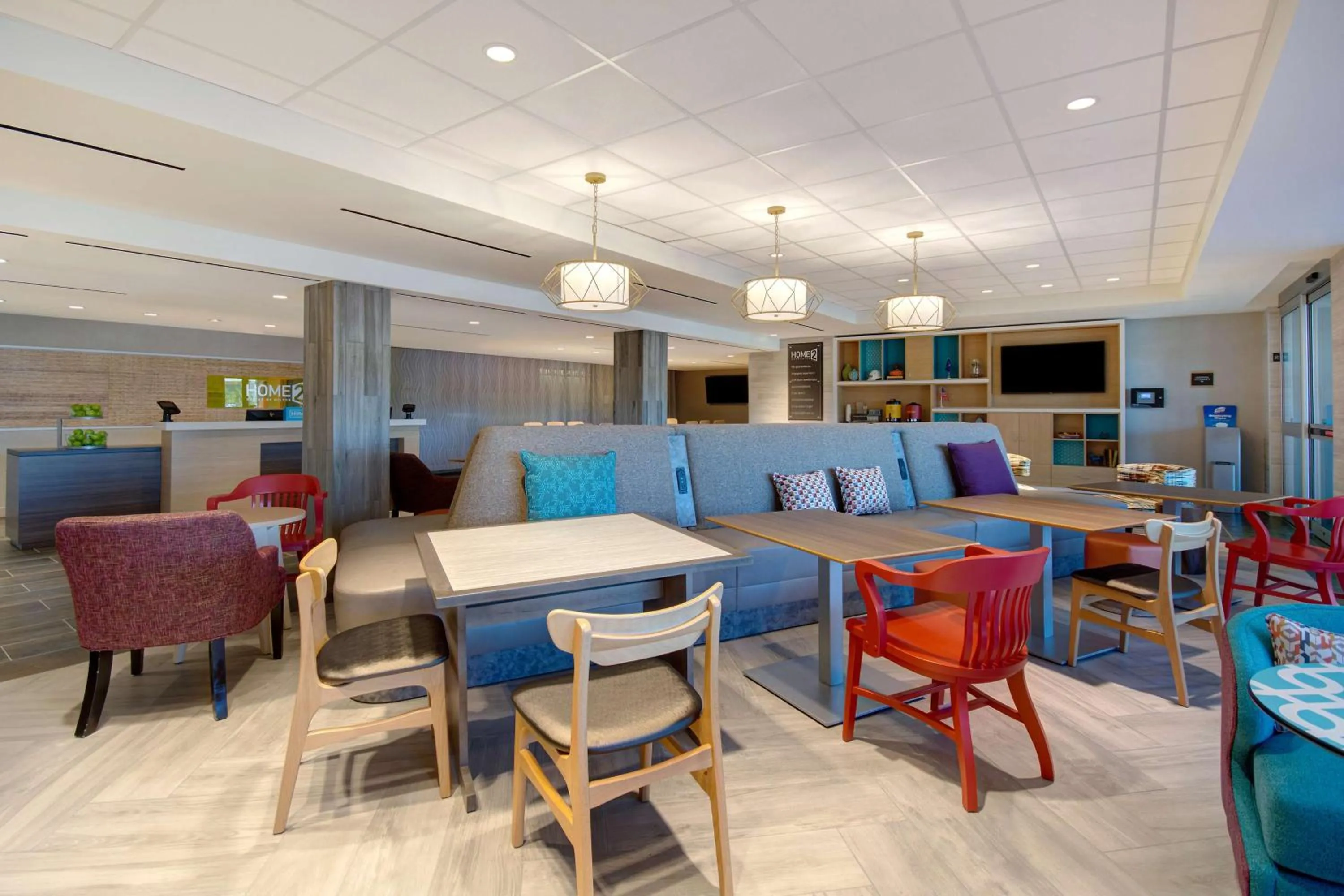 Lobby or reception in Home2 Suites By Hilton Las Vegas North