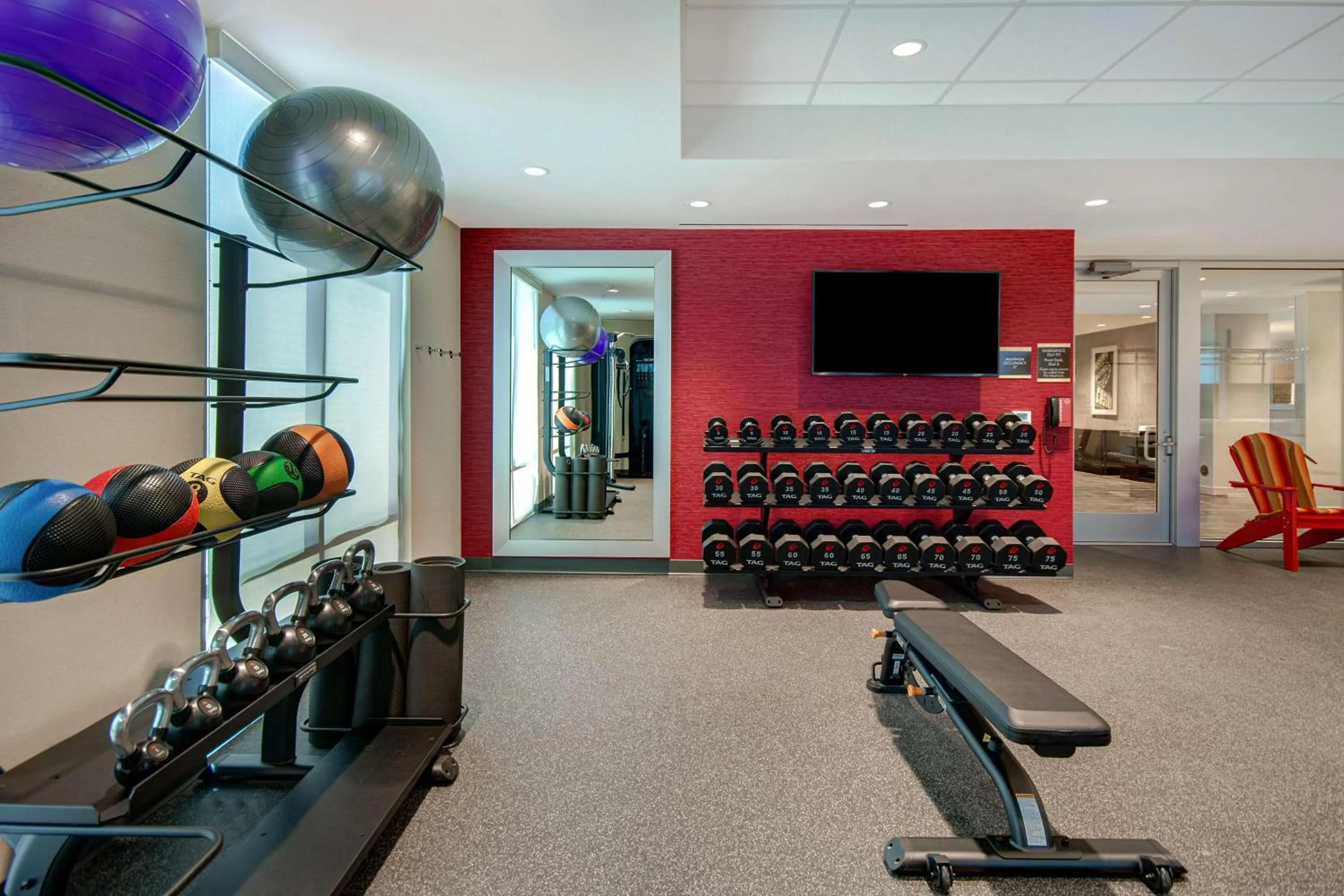 Fitness centre/facilities in Home2 Suites By Hilton Las Vegas North