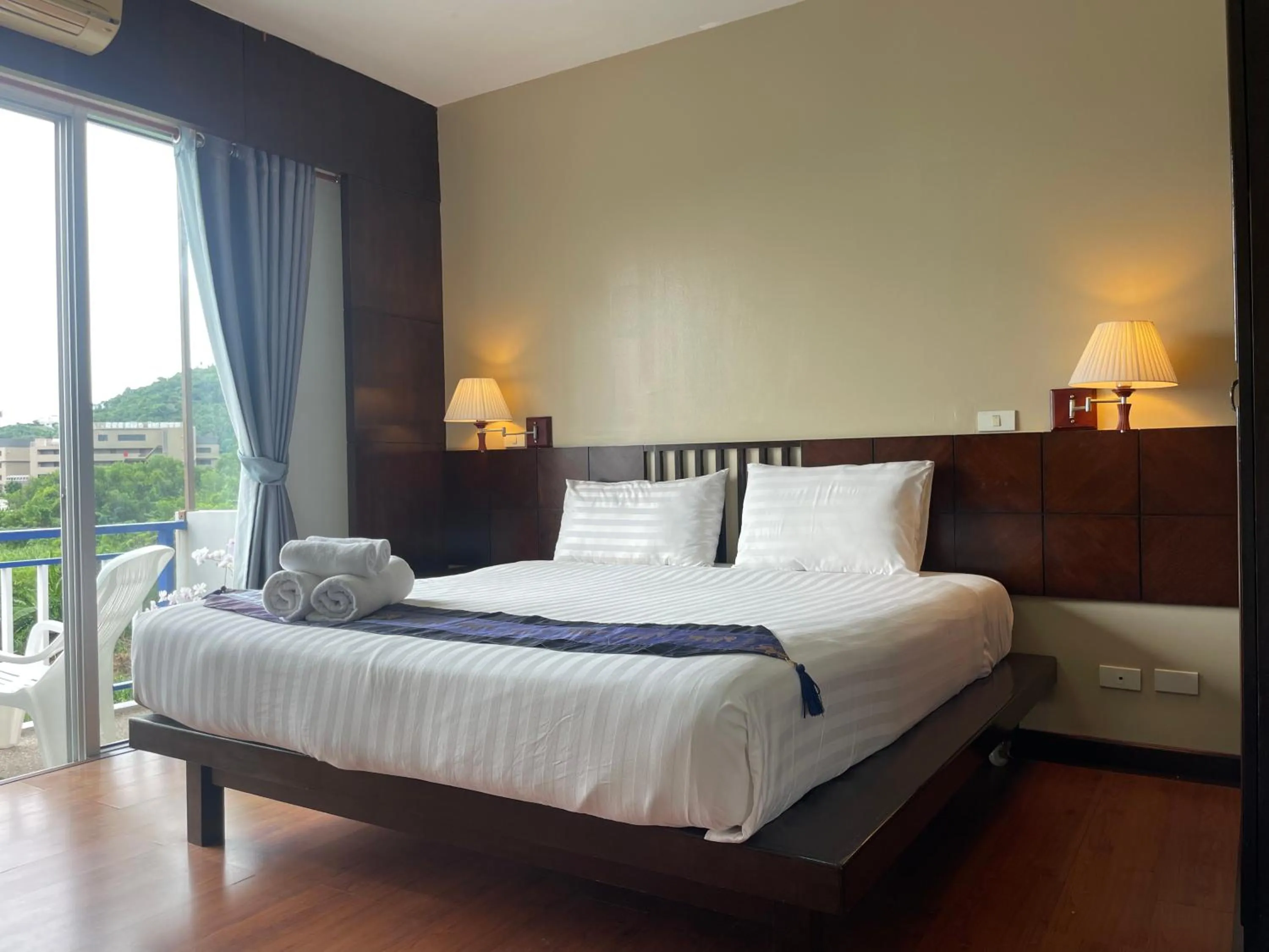 Bed in Kata Sea Blue