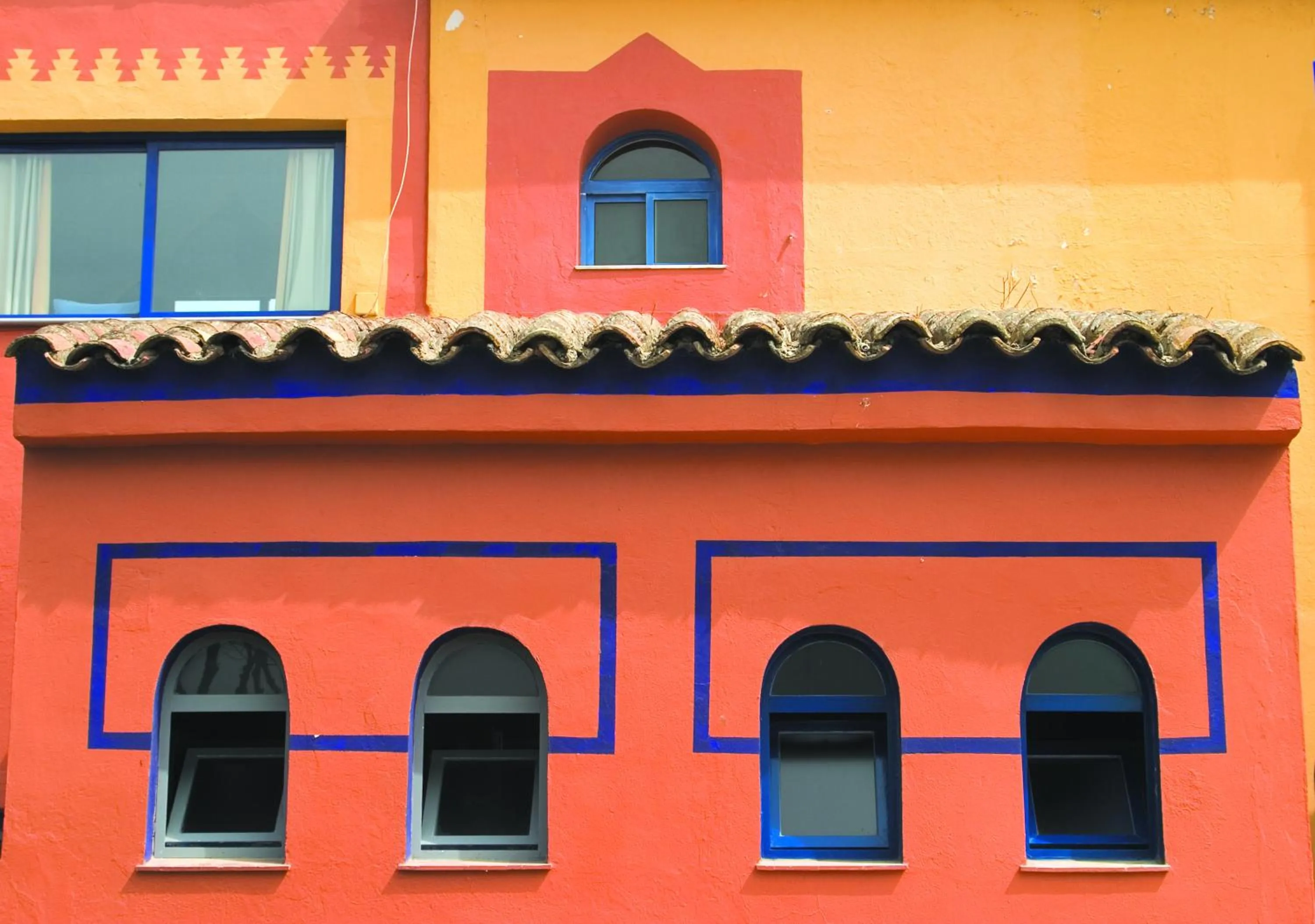 Facade/entrance in Beach Hotel Dos Mares