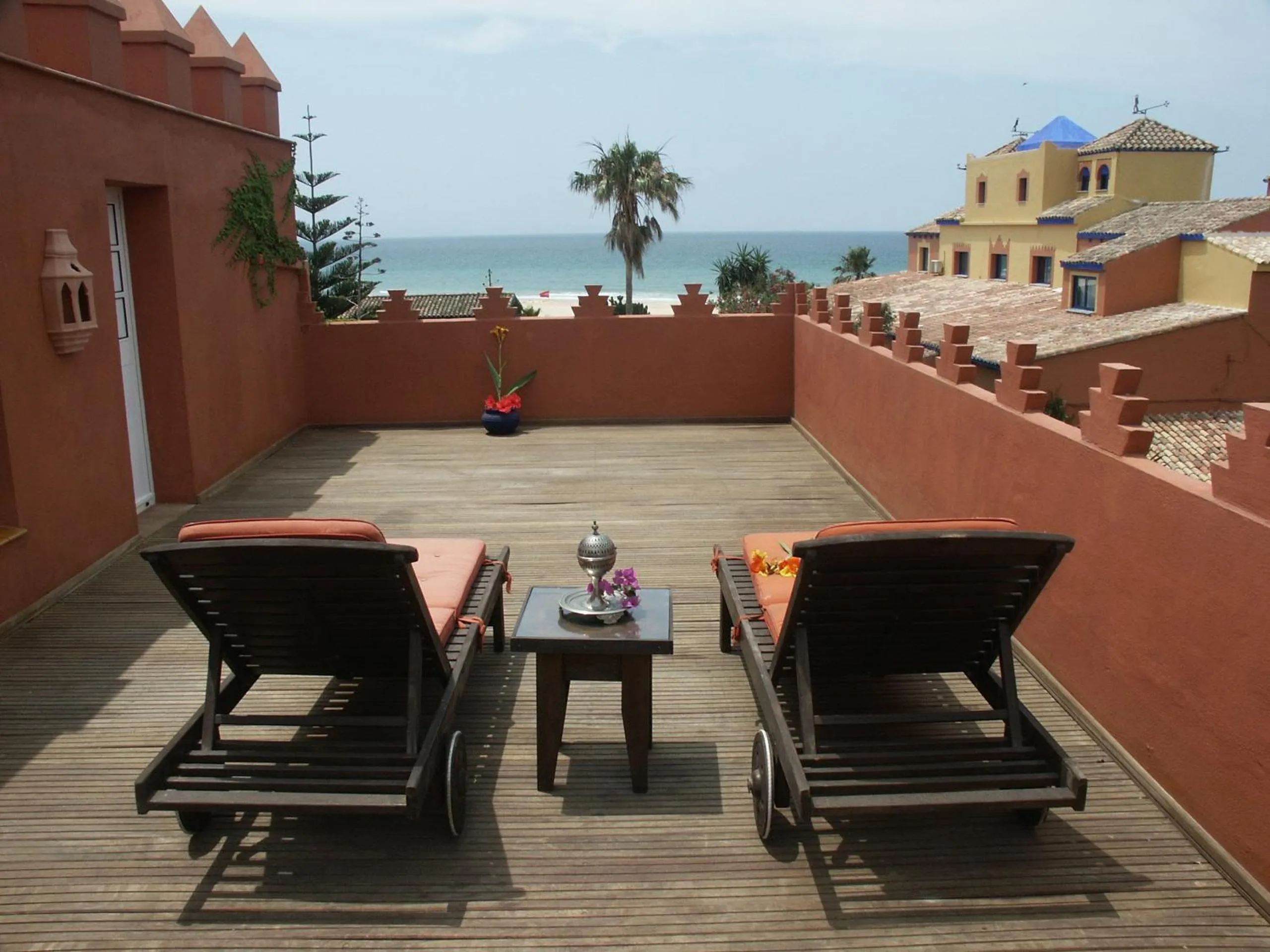 Balcony/Terrace in Beach Hotel Dos Mares