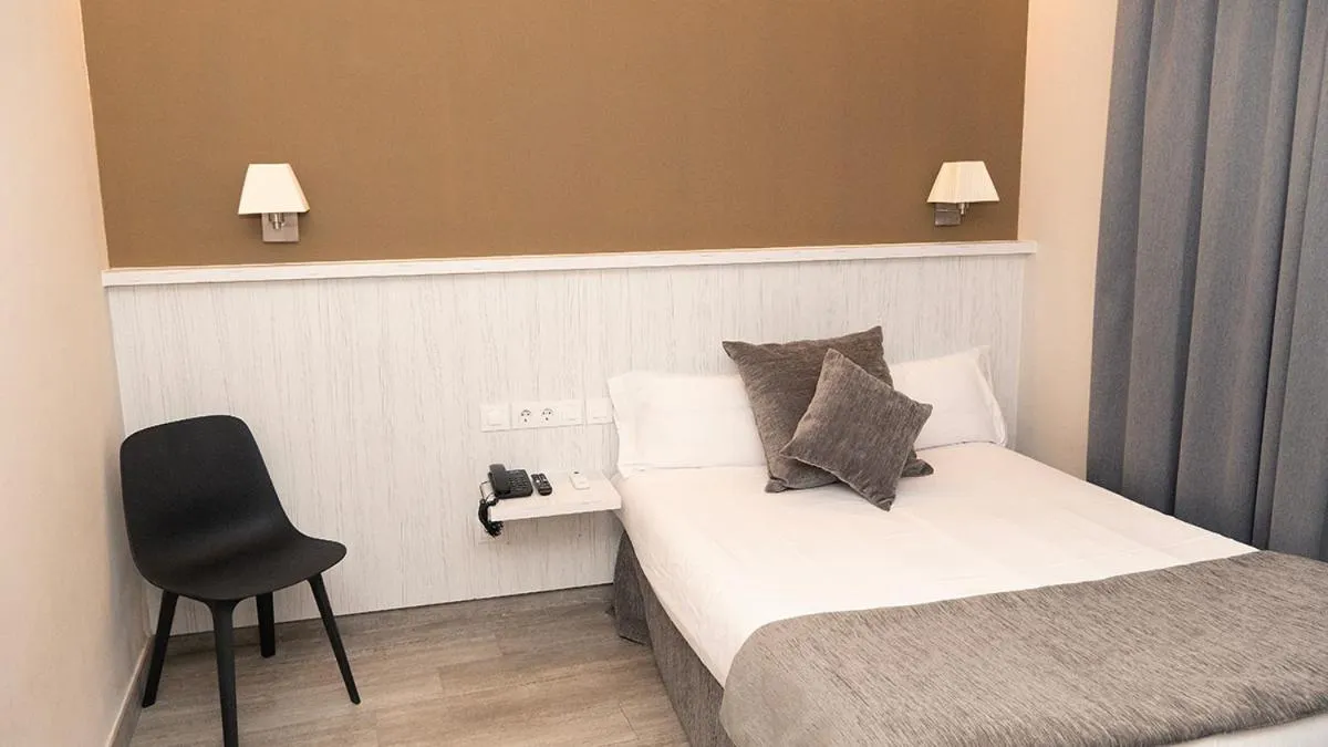 Bed in Hotel Coronado