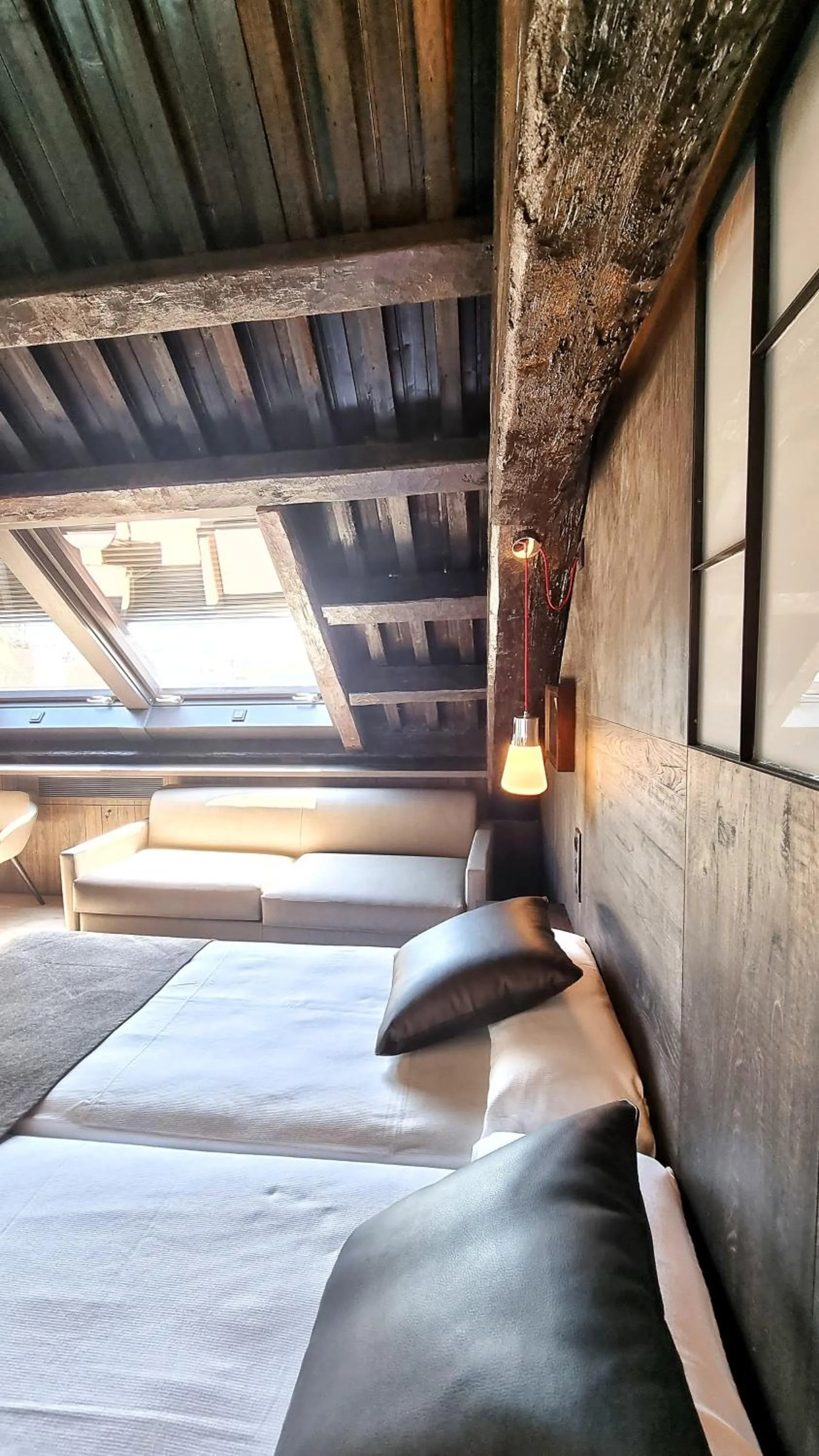 Bed in Hotel Sant Agustí