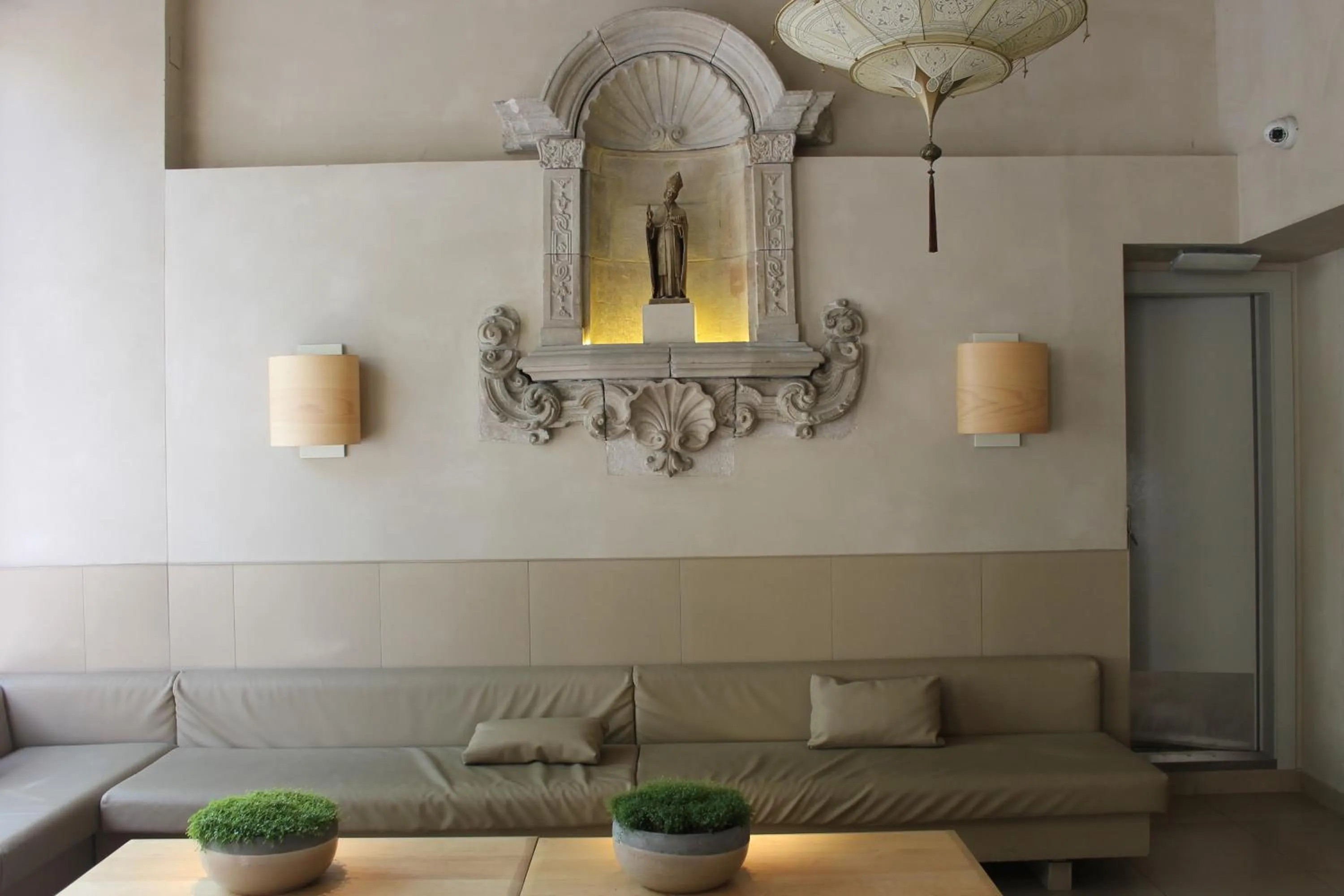 Living room in Hotel Sant Agustí