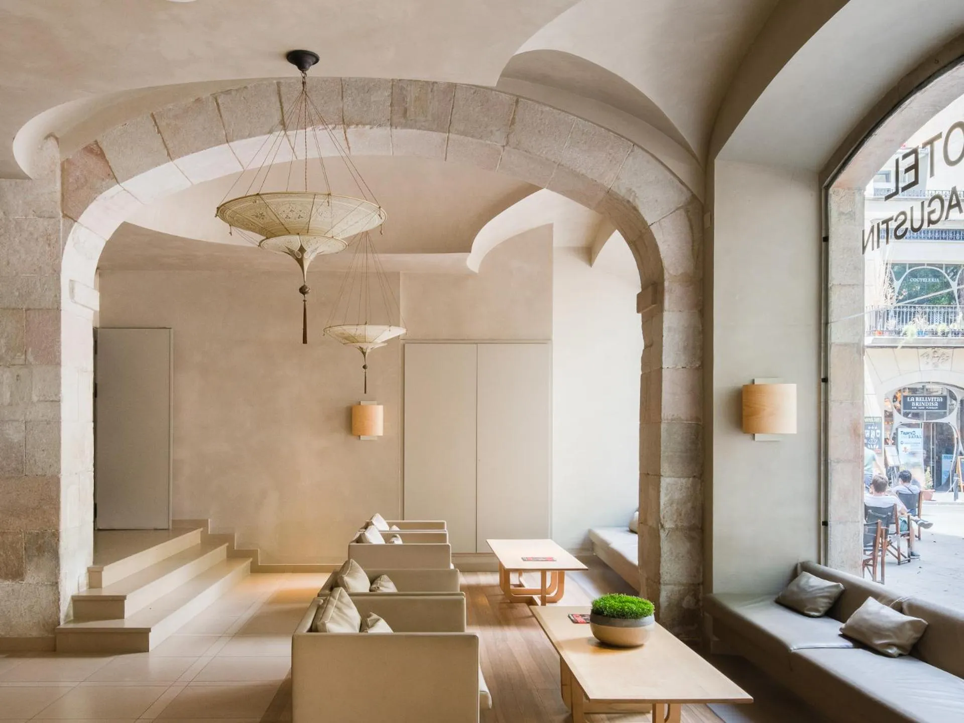 Living room in Hotel Sant Agustí