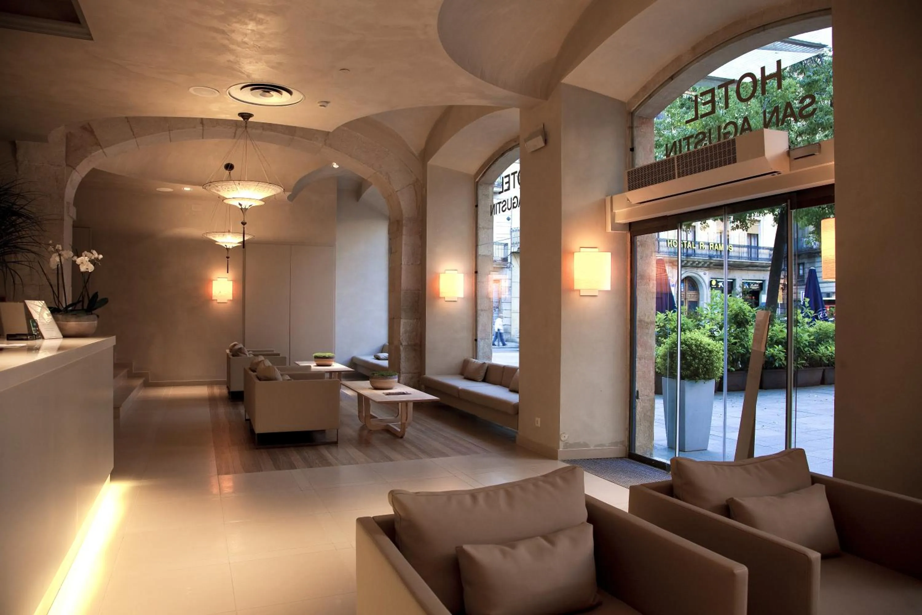 Living room in Hotel Sant Agustí