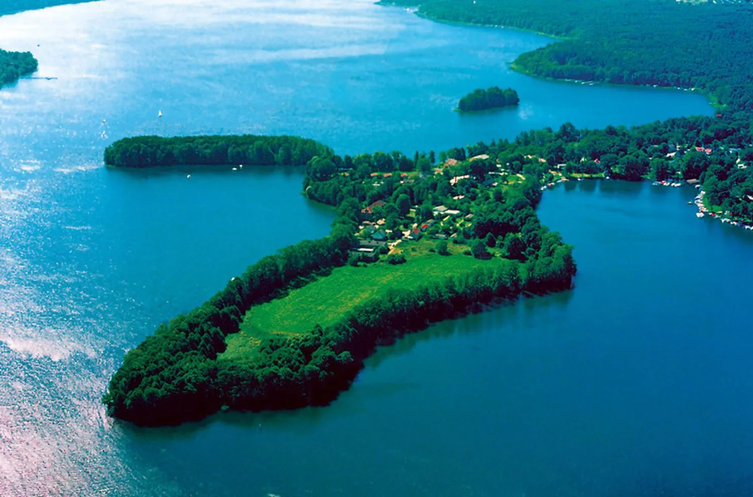 Natural landscape in Villa Contessa - Luxury Spa Hotels