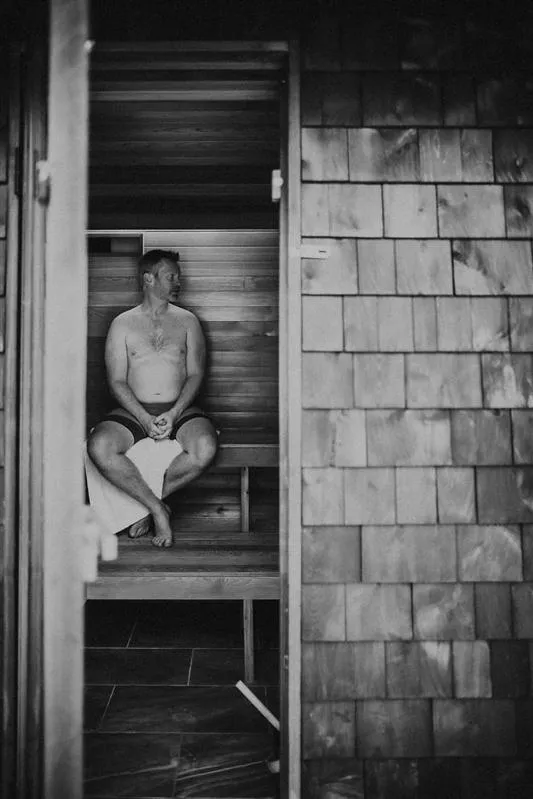 Sauna in The August House