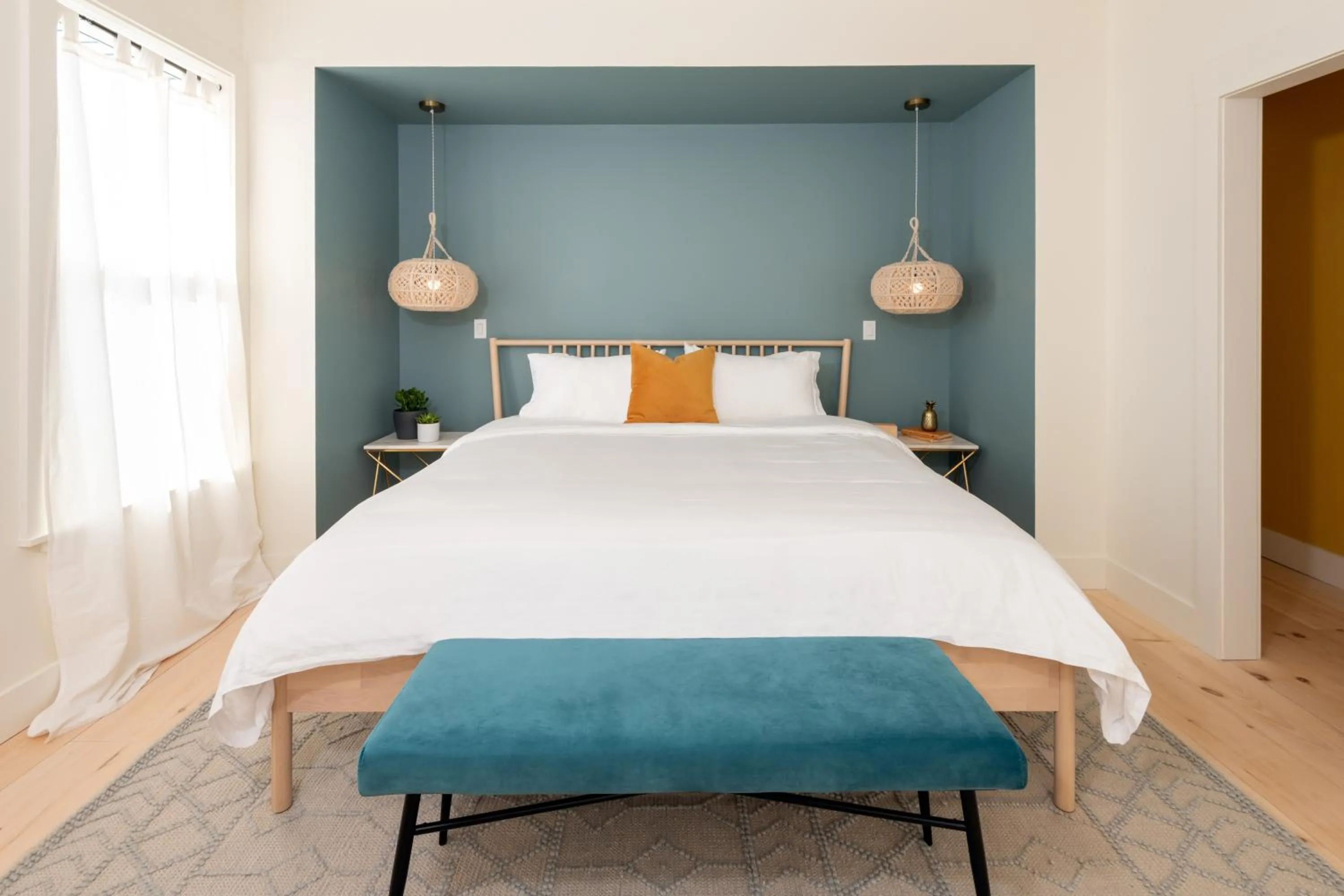 Bedroom, Bed in The August House