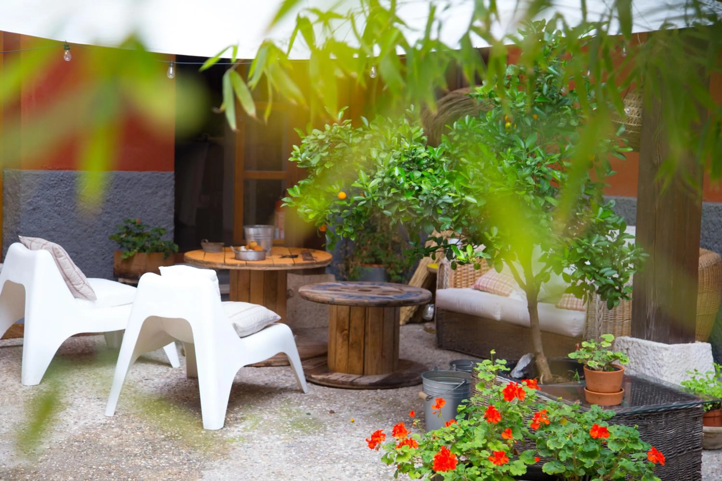 Patio in El Cocheron 1919