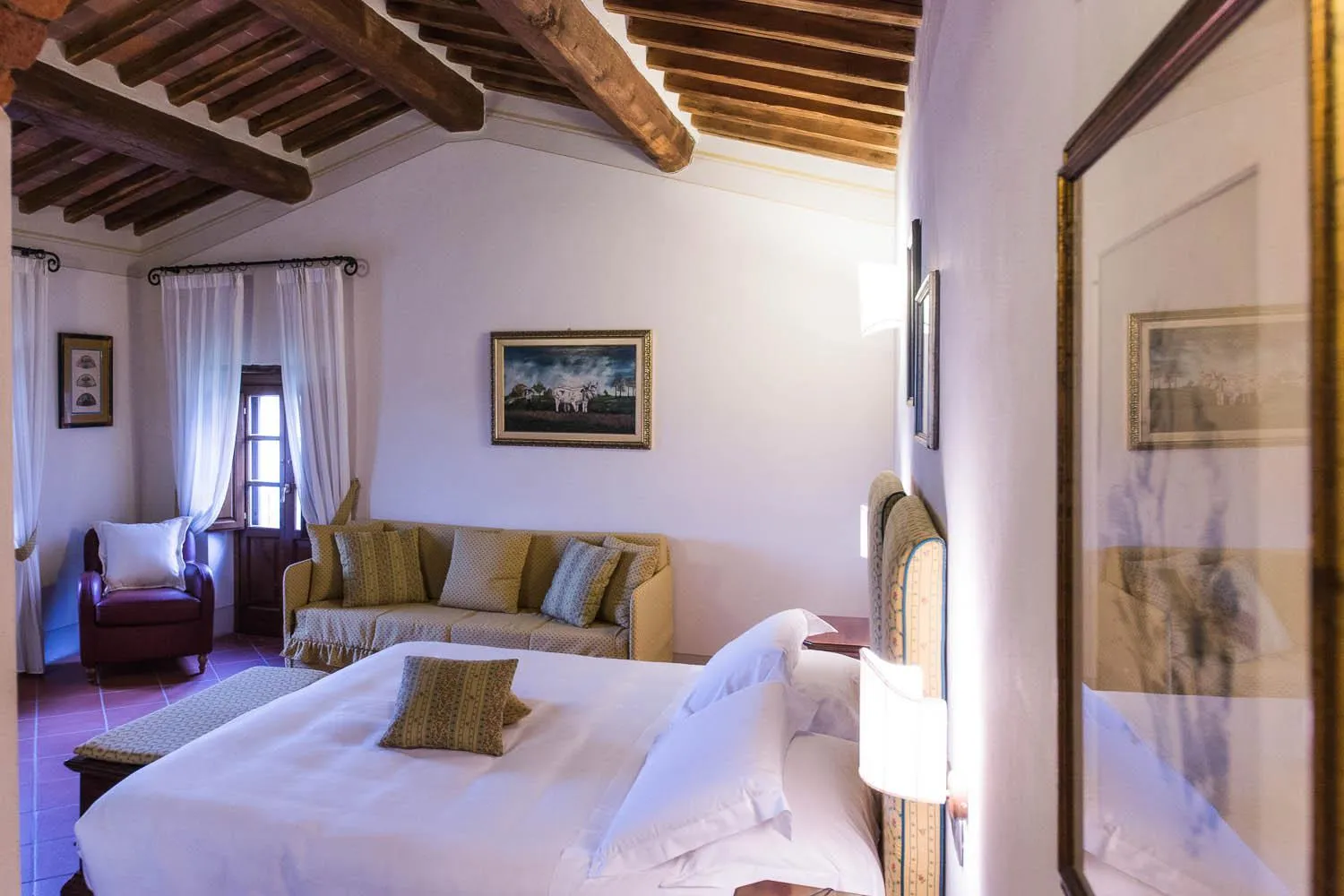 Photo of the whole room, Bed in Relais La Martina