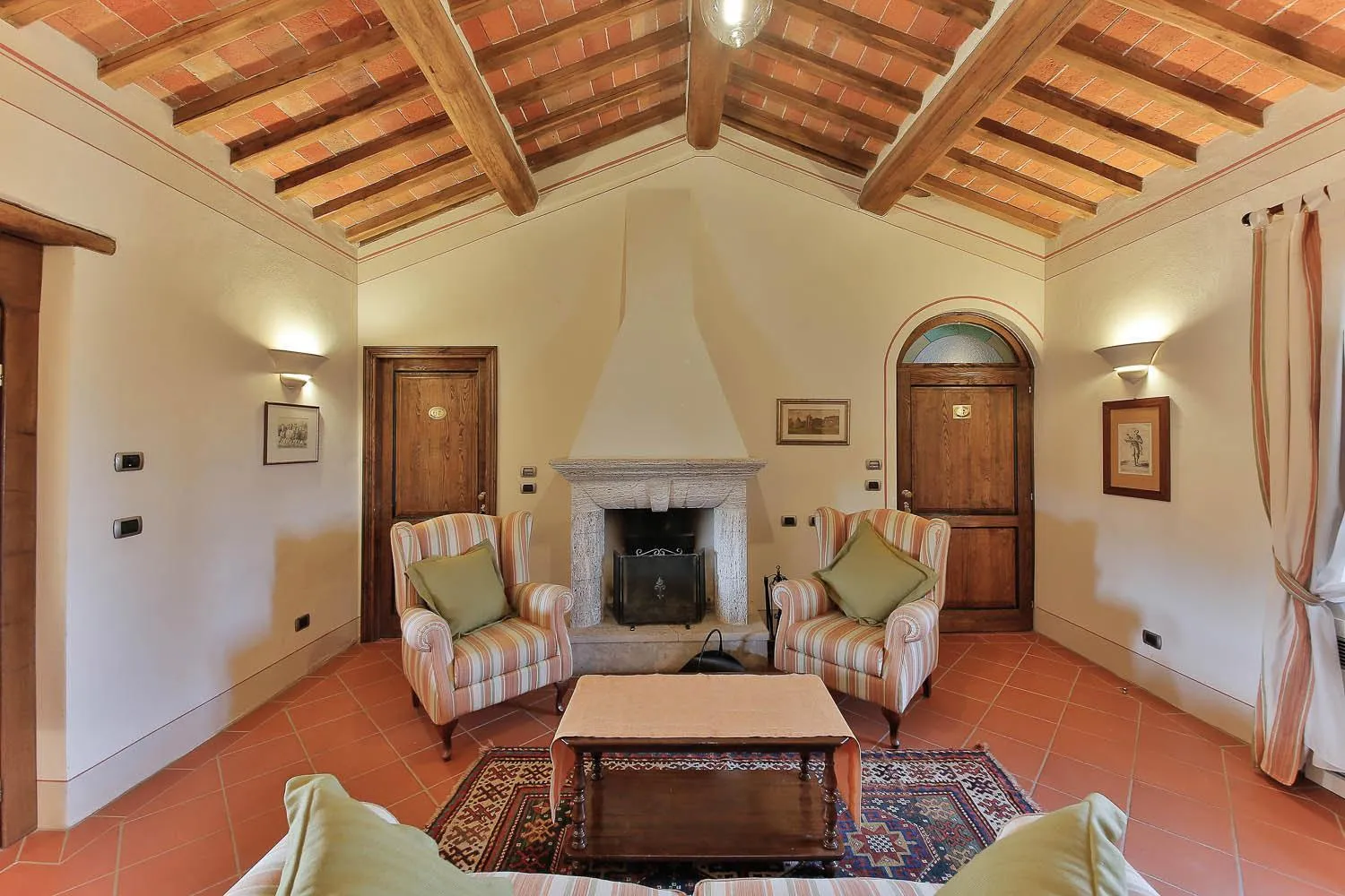 Seating area in Relais La Martina