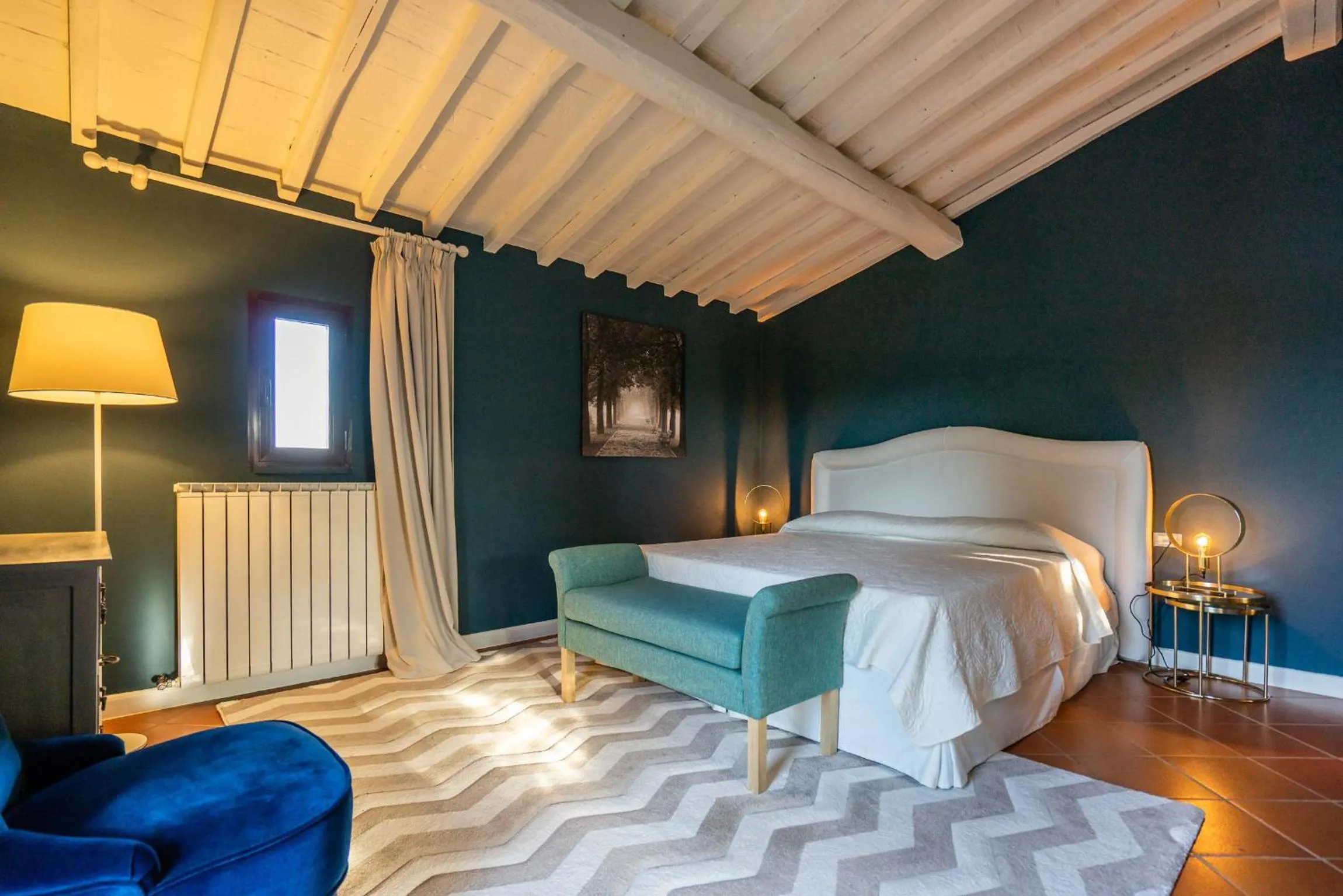 Bed in Relais La Martina