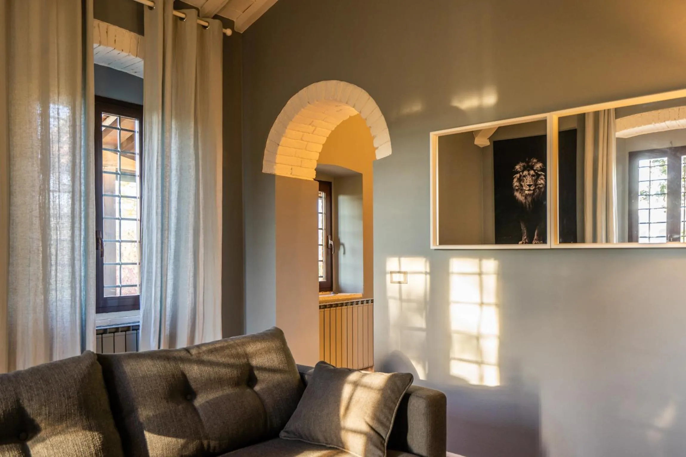 Seating area in Relais La Martina