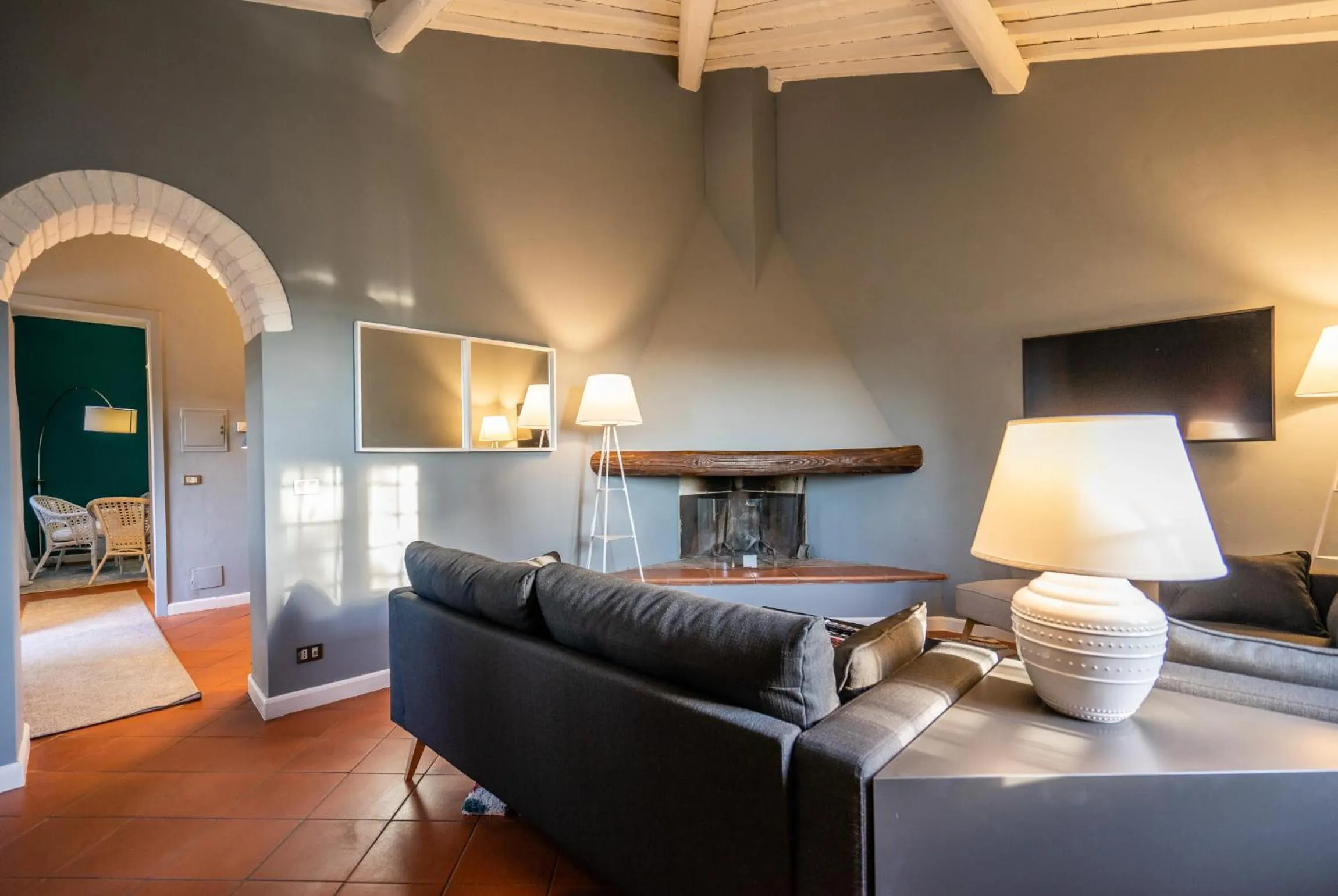 Living room in Relais La Martina