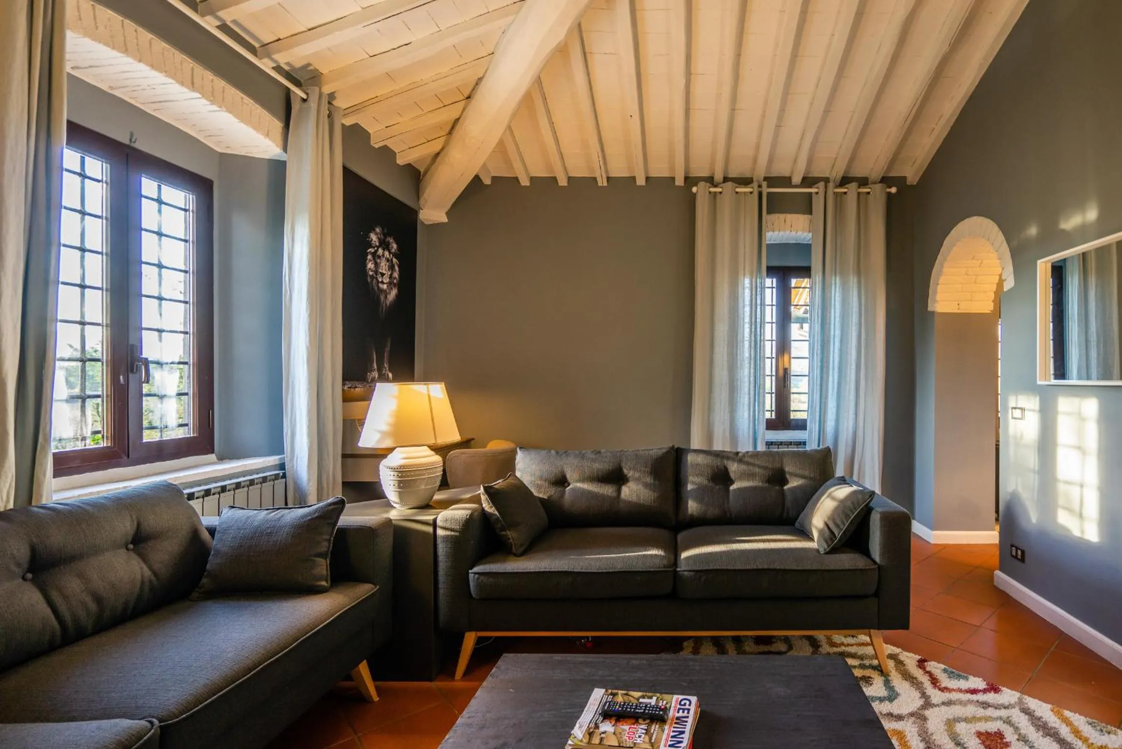 Living room in Relais La Martina