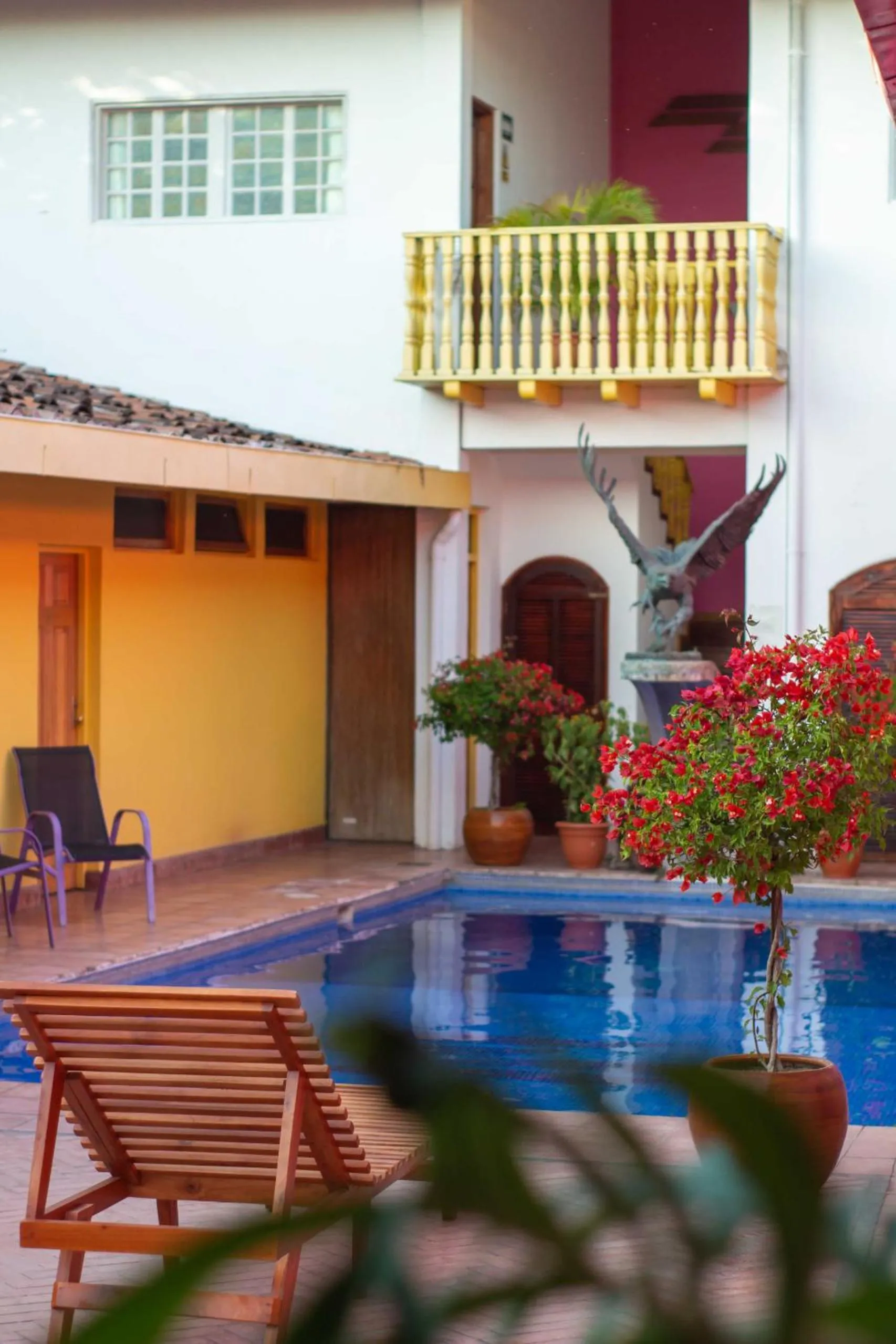 Property building in Hotel La Calzada