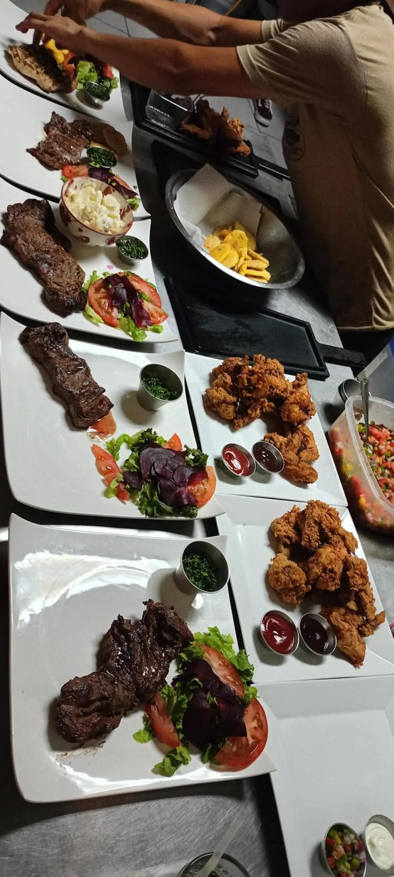 Food and drinks in Hotel La Calzada