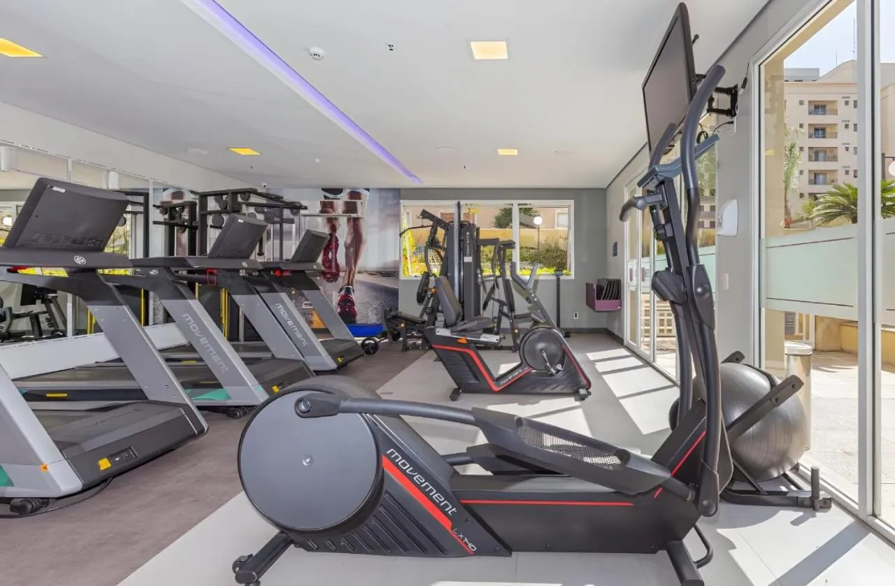 Fitness centre/facilities in M-Flat Hotel - Vila Olímpia