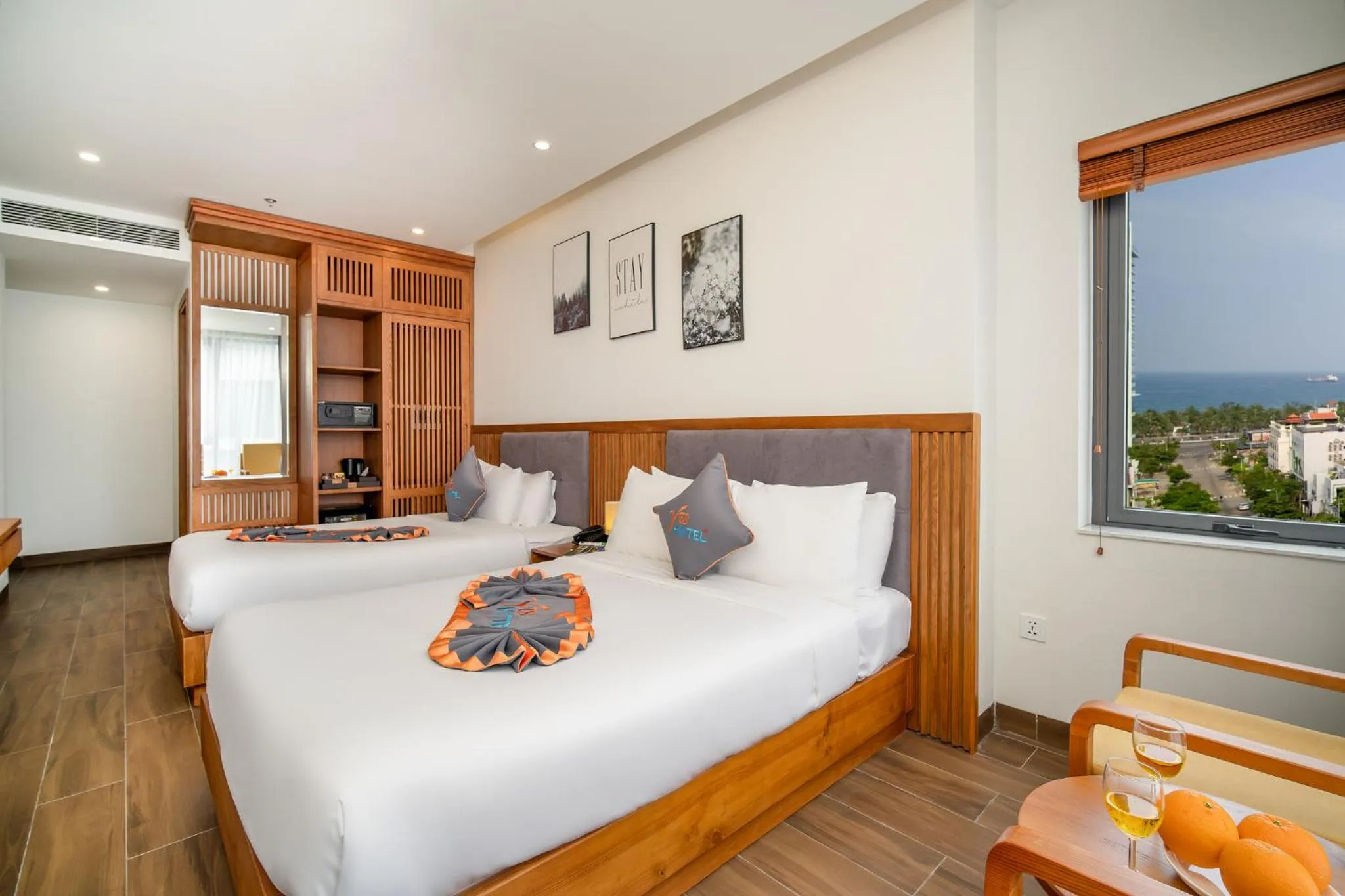 Bed in Yes Hotel Đà Nẵng