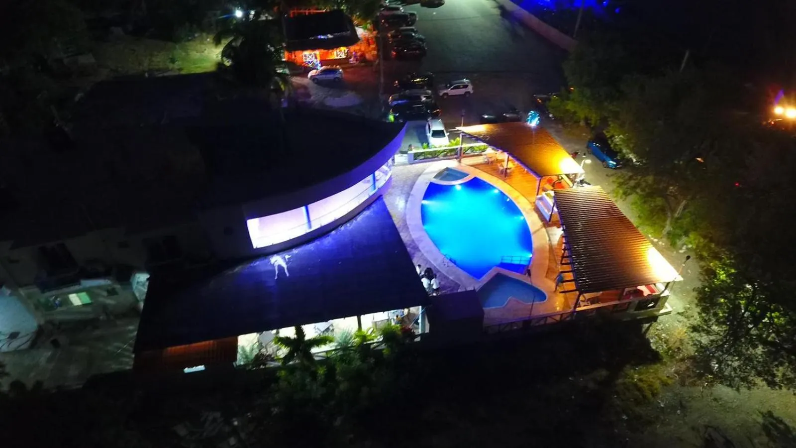 Swimming pool in Hotel el barco