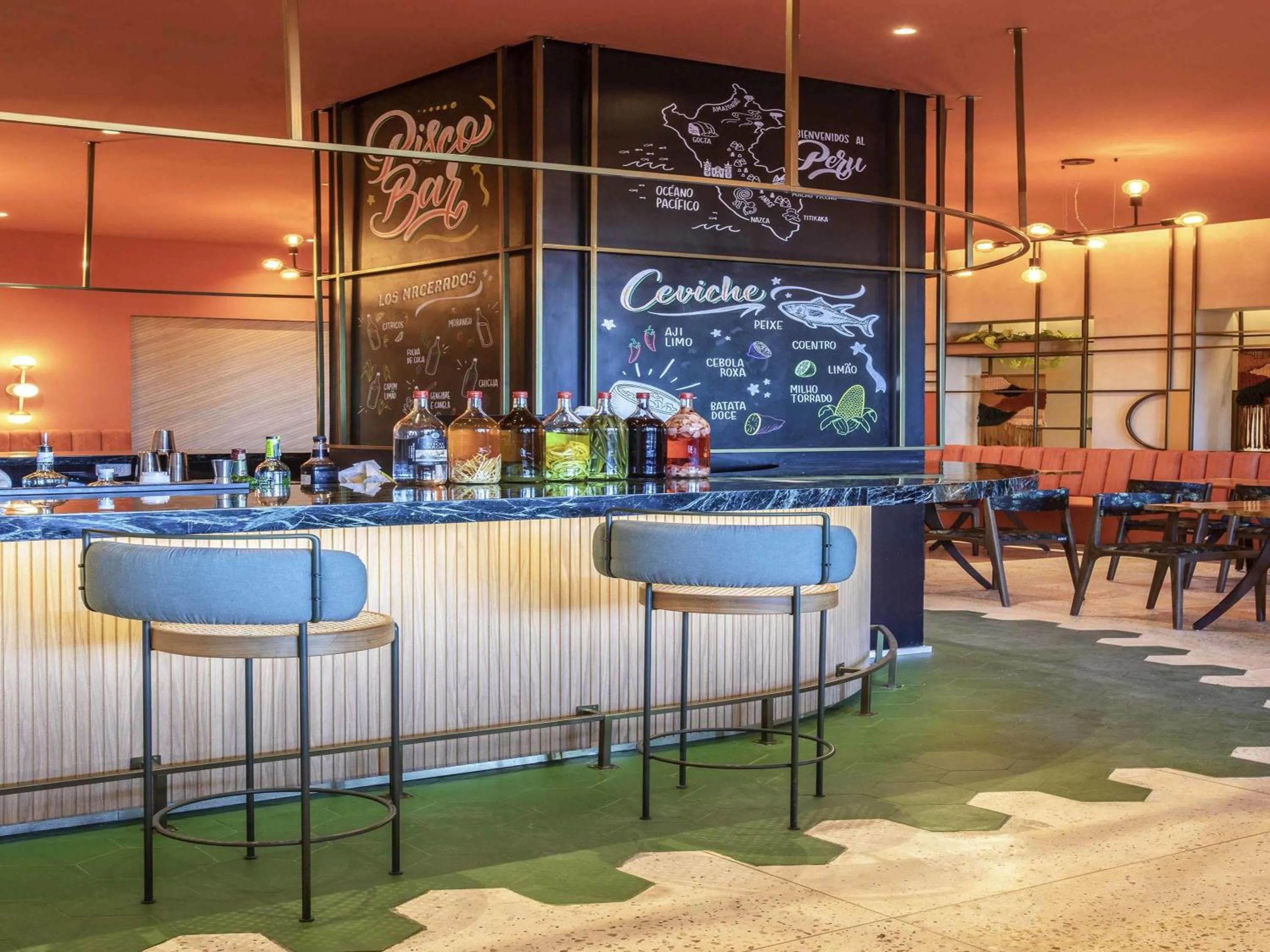 Lounge or bar in Mercure Rio Boutique Hotel Copacabana